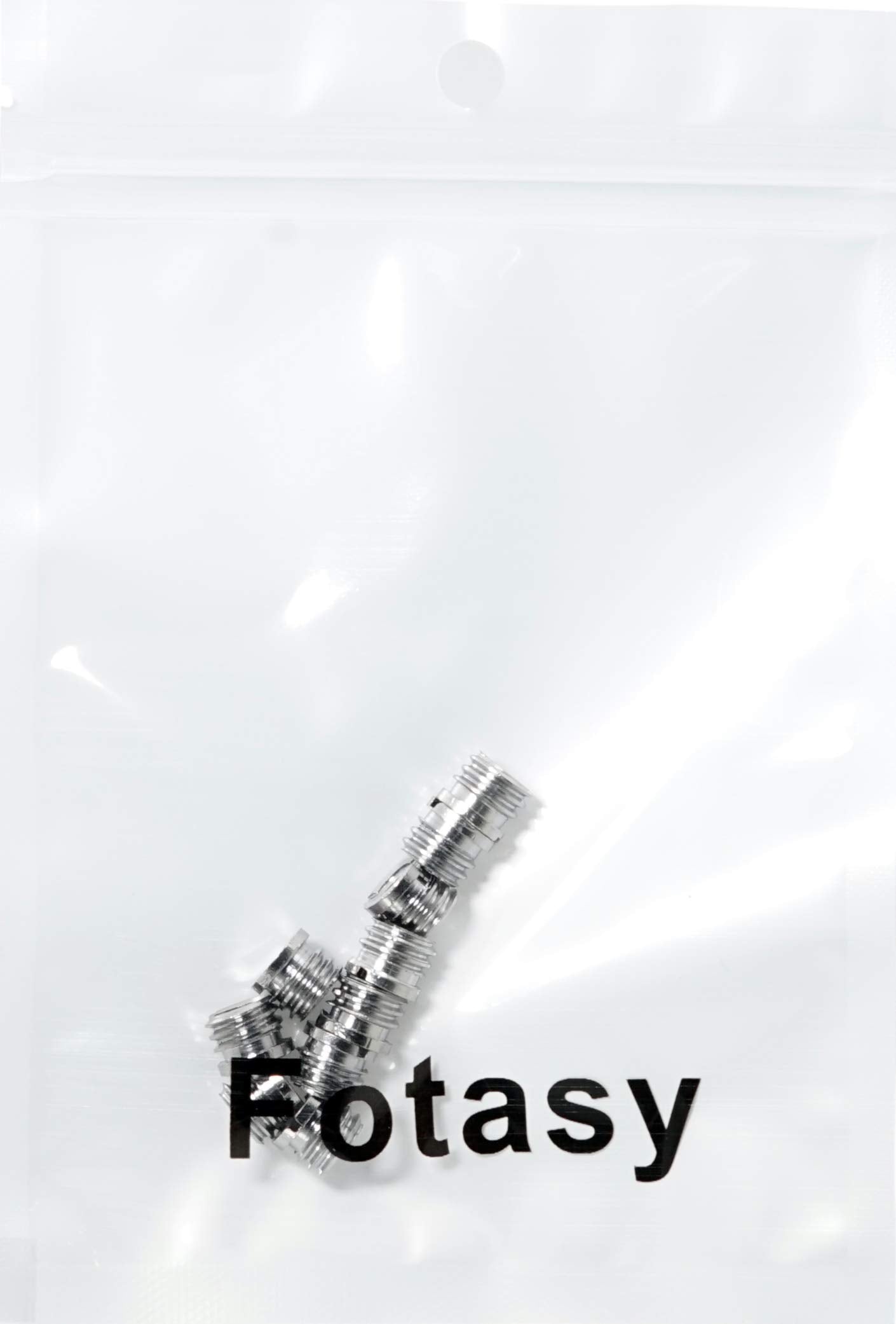 (10 Packs) Fotasy Stainless Steel 3/8 To 1/4 Reducer Bushing Convert Screw Adapter, Tripod Screw Adapter 1/4 To 3/8 For Tripod M