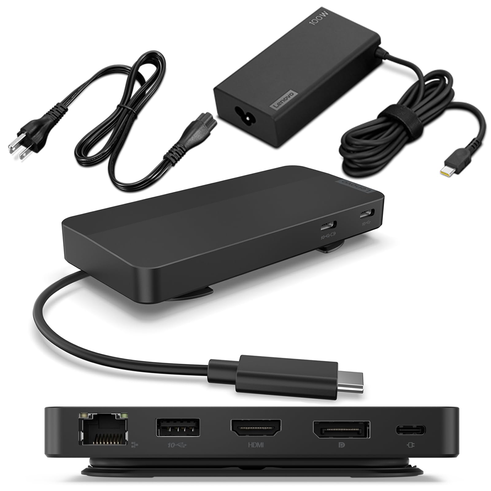 Dual Display Dock + 100W US