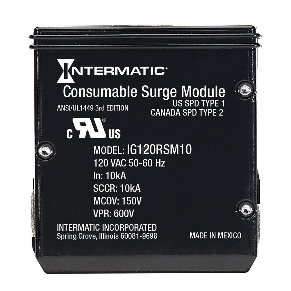 Intermatic Imodule� Ig120Rsm10K Replacement Module For Smart Guard Whole Home Surge Protector