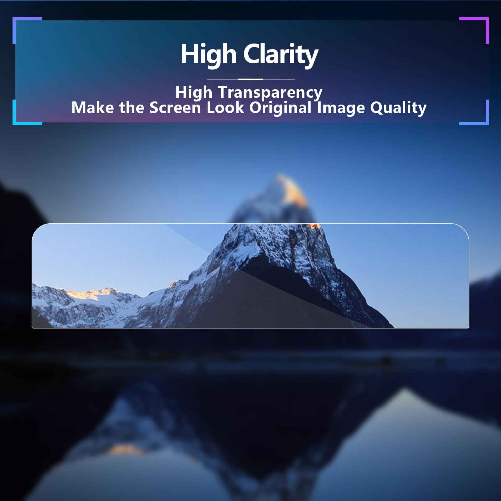 Sxcy For 2025 Kia Seltos Screen Protector 2024 2025 Seltos Accessories(S/Ex/X Line/Sx) 2025 Seltos Navigation Infotainment Screen Protector[2Pcs Nano]