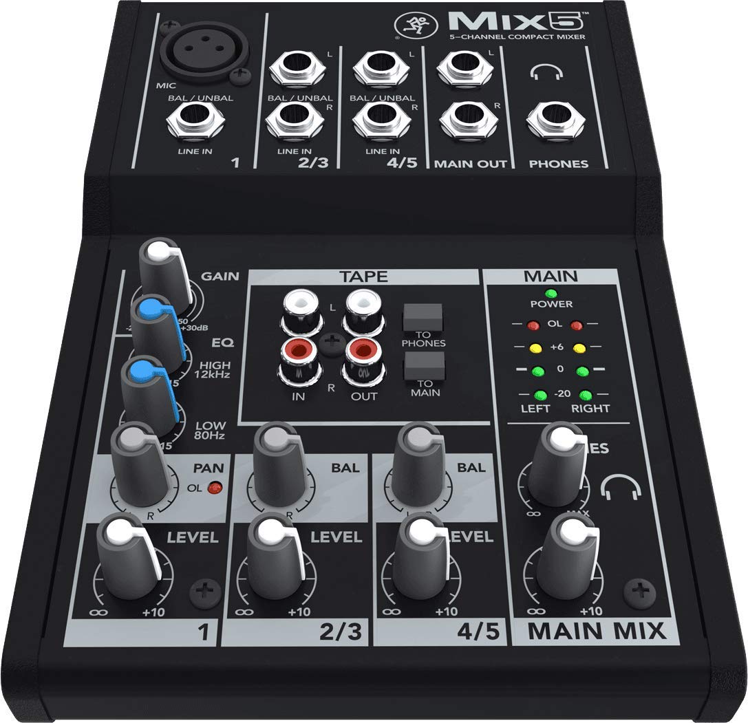 Mackie Mix5 Recording Mixer