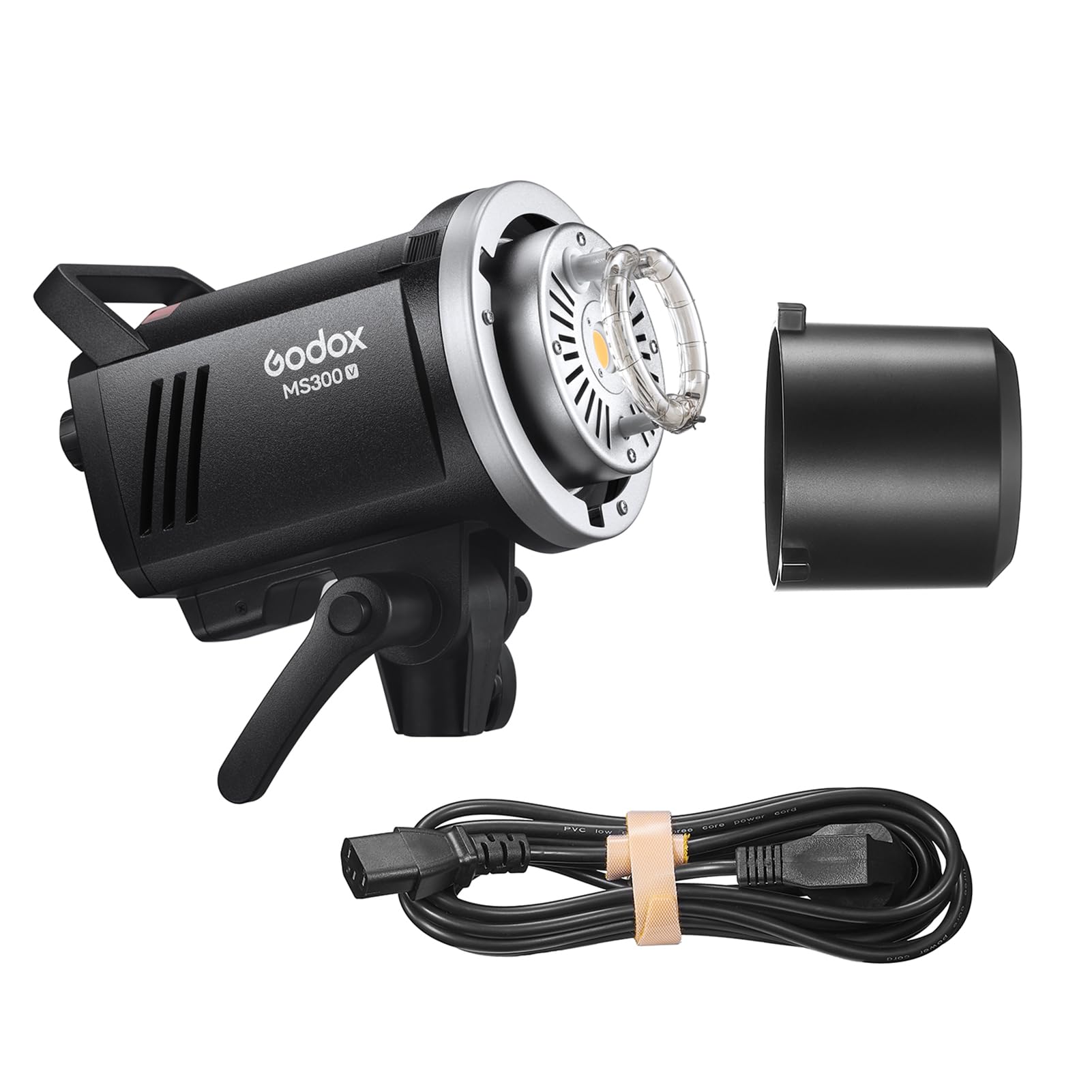 Godox Ms300 V Upgraded Studio Flash Light 300Ws Strobe Light Gn58 0.1 1.8S Recycle Time 5600200K 2.4G Wireless X System With 10W