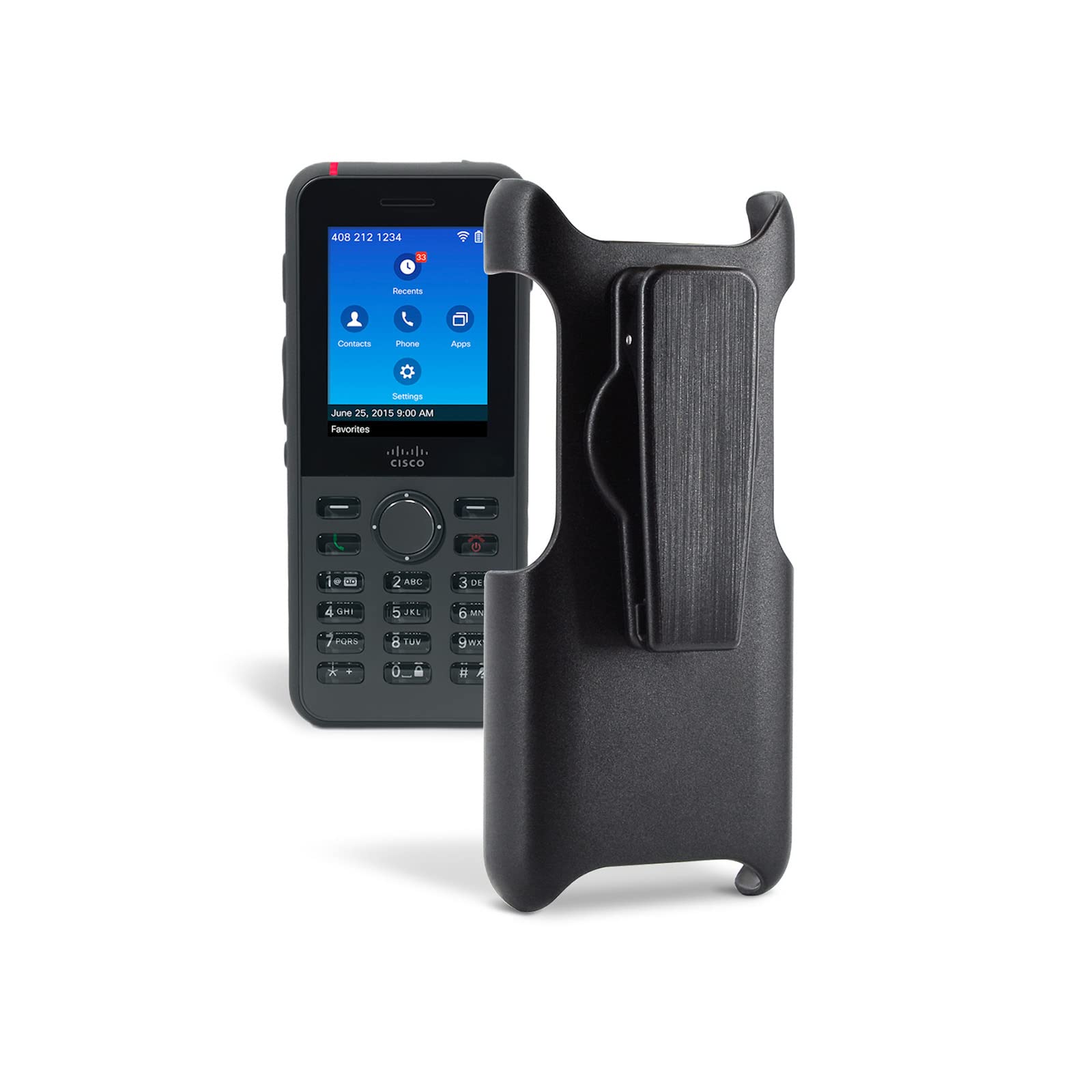 Holster Case For Cisco 8821, Phone Cases With 360    Clip For Cisco Wireless Ip Phone 8821 And 8821 Ex Phones