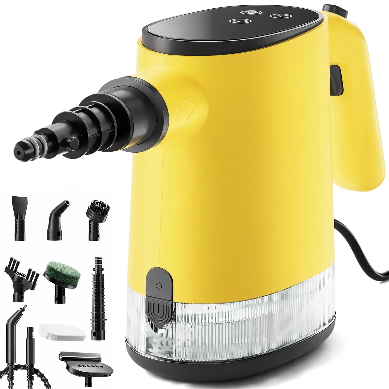 Handheld Steam Cleaner, 3S Fast Heat, 650mL Water Tank, Adjustable Steam