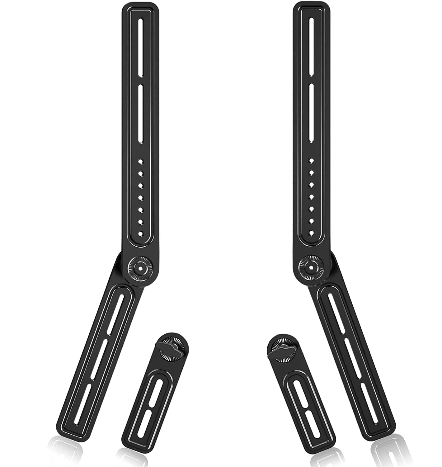 Universal Sound Bar Tv Mount Bracket For Mounting Above Or Under Tv, Fits Most 23 To 65 Inch Tvs, Up To 22 Lbs By Xinlei Sbr301