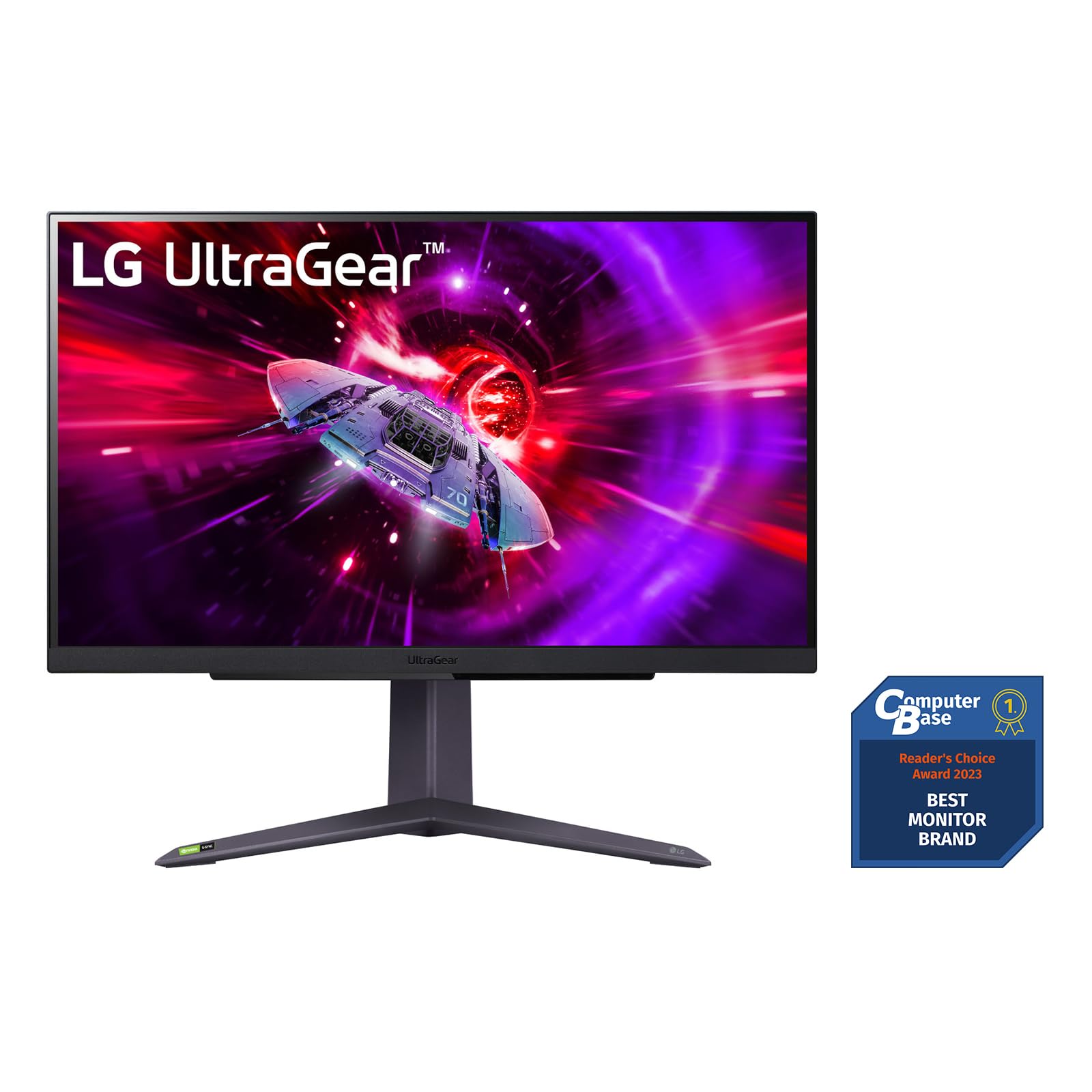 Lg Electronics 27Gr75Q-B Ultragear Gaming Monitor 68.5 Cm (27), 2560 X 1.440, 16:9, Wqhd 1440P, 99% Srgb, Hdr10, 165 Hz, 1Ms Gtg