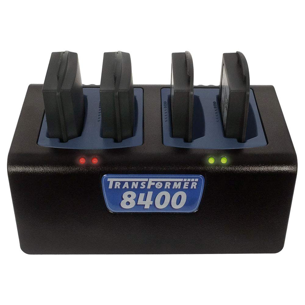 Transformer 4Bay Battery Charger for Polycom/SpectraLink 8440 & 8400 Series Batteries. Power Supply Included
