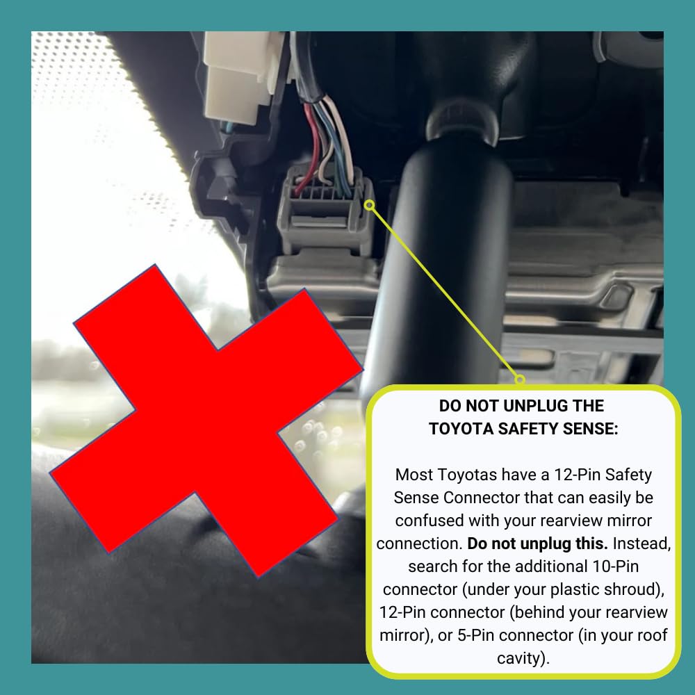 Dongar Pro Auto Dimming Rearview Mirror Dash Cam Power Adapter, 3 Modes (Dongar Pma 01)