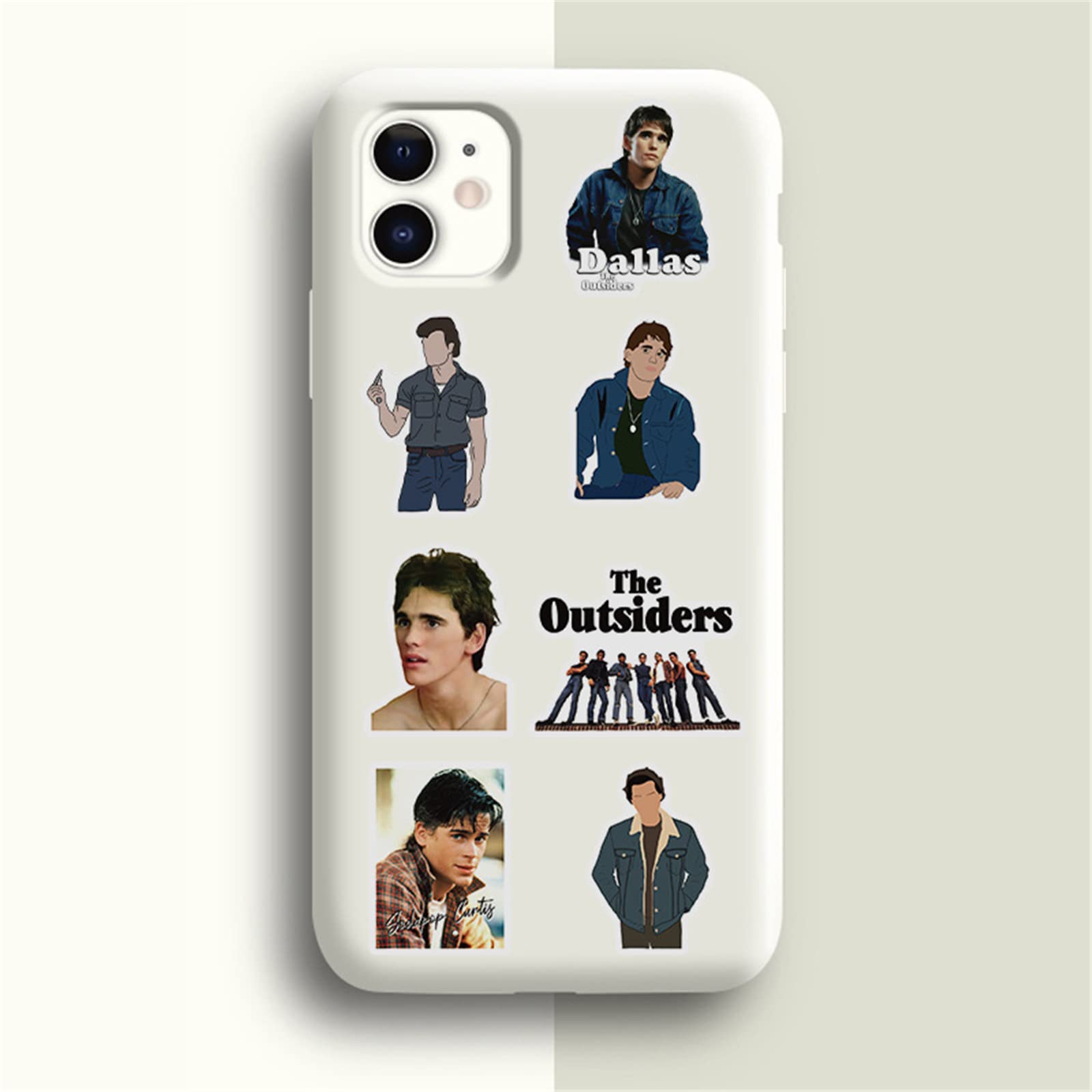 50Pcs The Outsider Stickers Us Suspense Movie Stickers Laptop Water Bottle Bike Skateboard Luggage Computer Snowboard Stickers F