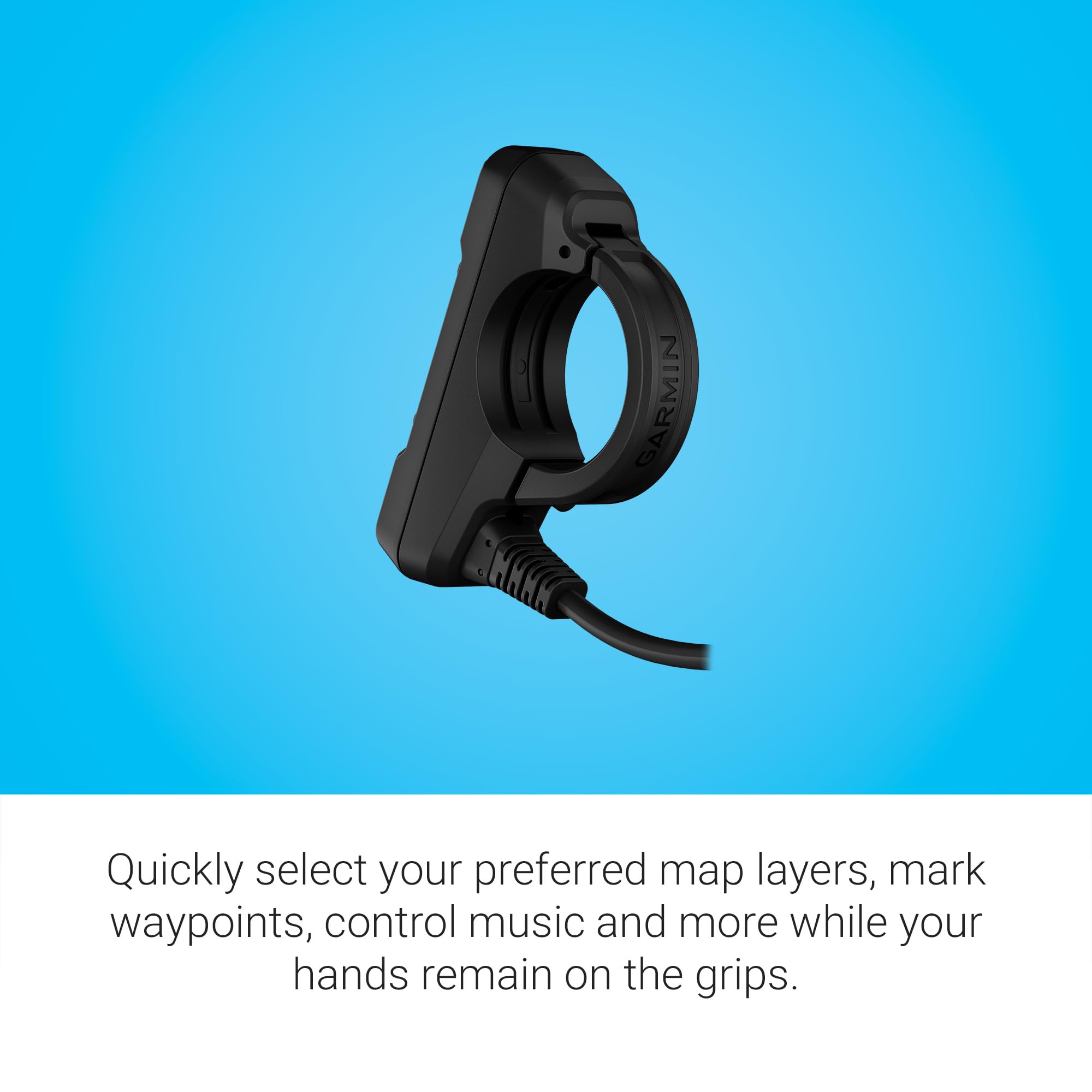 Garmin Handlebar Controller For Use On Snowmobile, Motorcycle Or Atv, Control Your Zumo Xt2 Motorcycle Navigator Or Compatible T