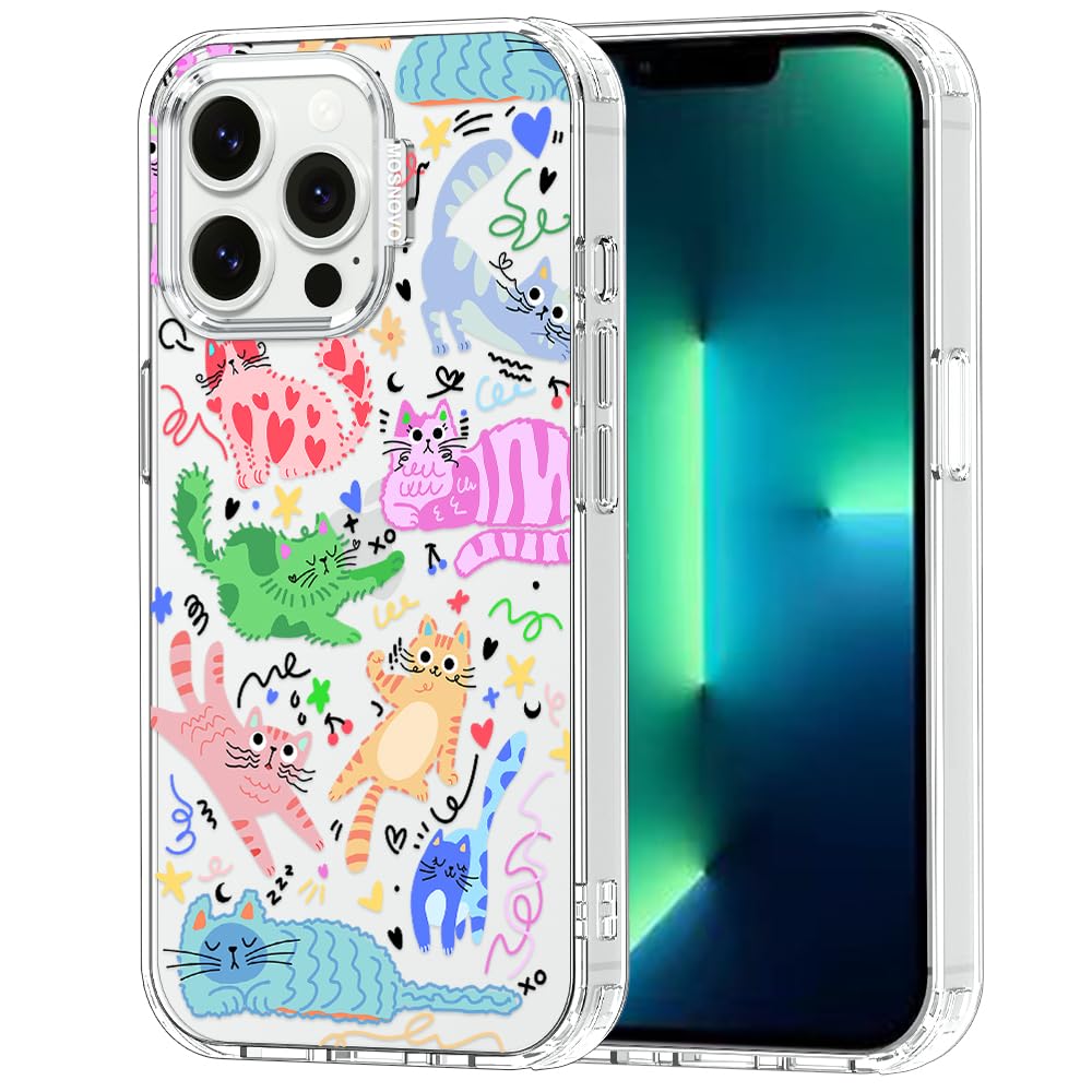 MOSNOVO for iPhone 13 Pro Case, Shockproof Military-Grade Protection 6.6ft Drop Tested, Clear Phone Case for iPhone 13 Pro, Dood