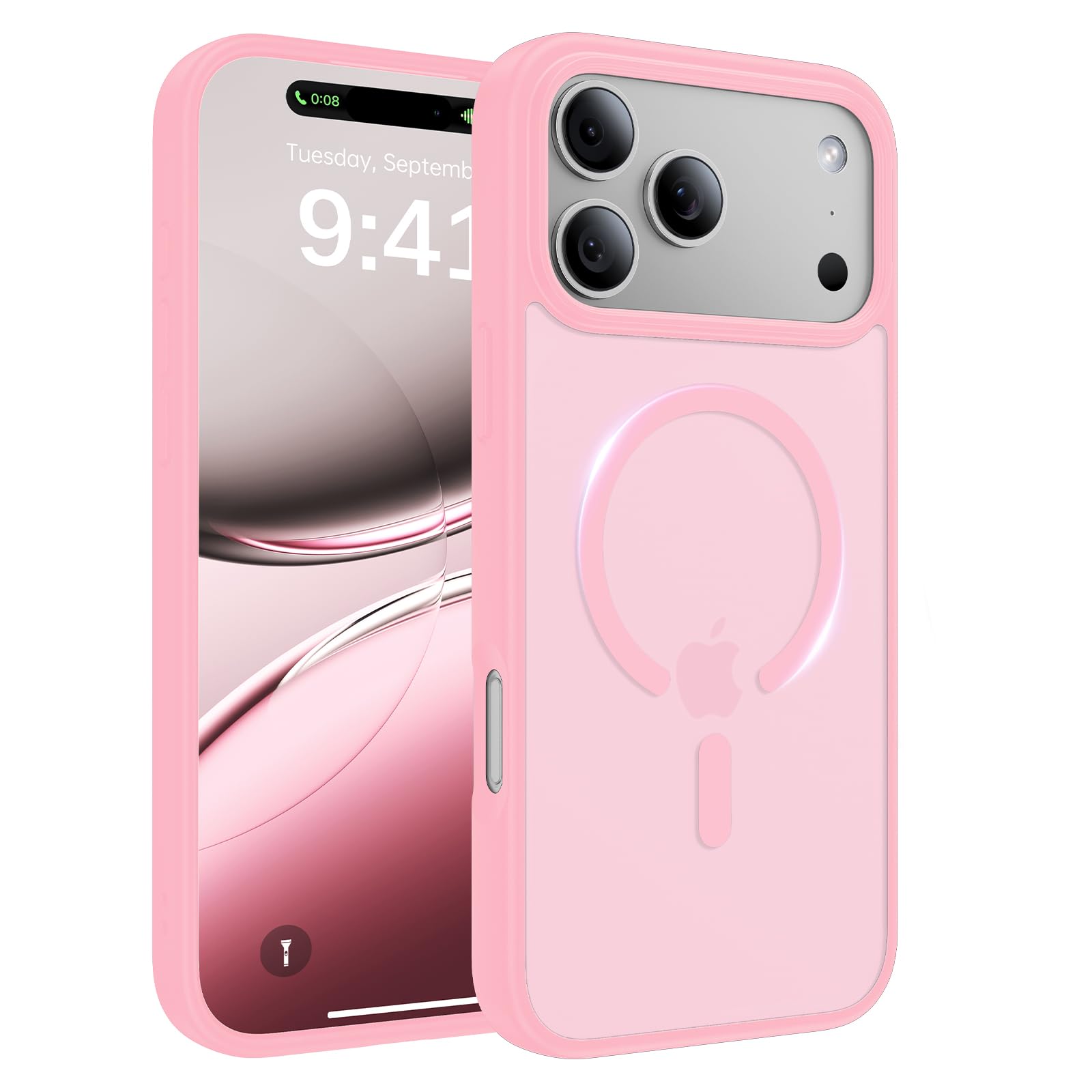 Shiiuou Magnetic for iPhone 17 Pro Max Case, [Anti-Slip] [Military-Grade Drop Protection] [Camera Protection] Skin-Friendly Slim