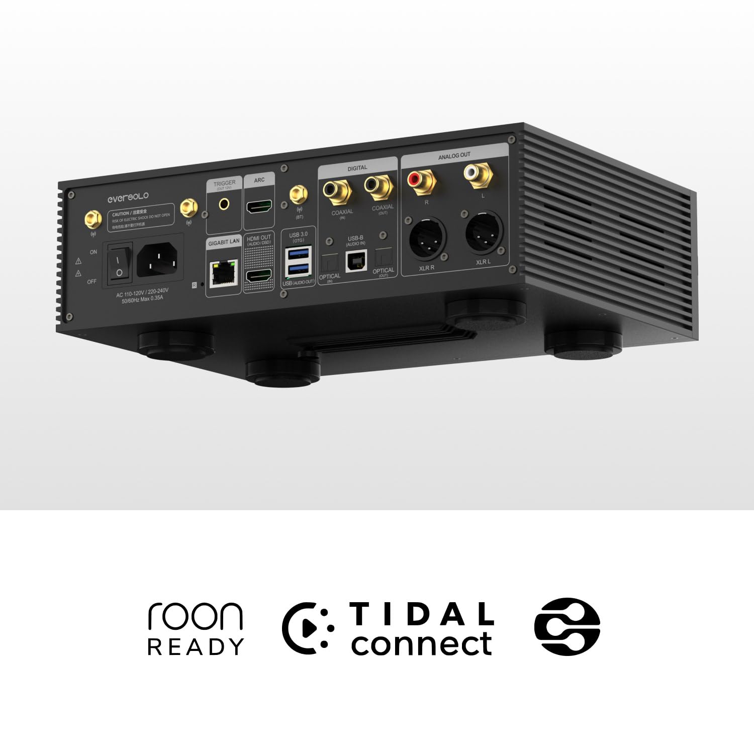 Eversolo Dmp A6 Gen 2 Hi Fi Music Streamer, Wireles Audio Player, Digital Music Streamer, Dac, Music Service&Streaming, Dsd512,