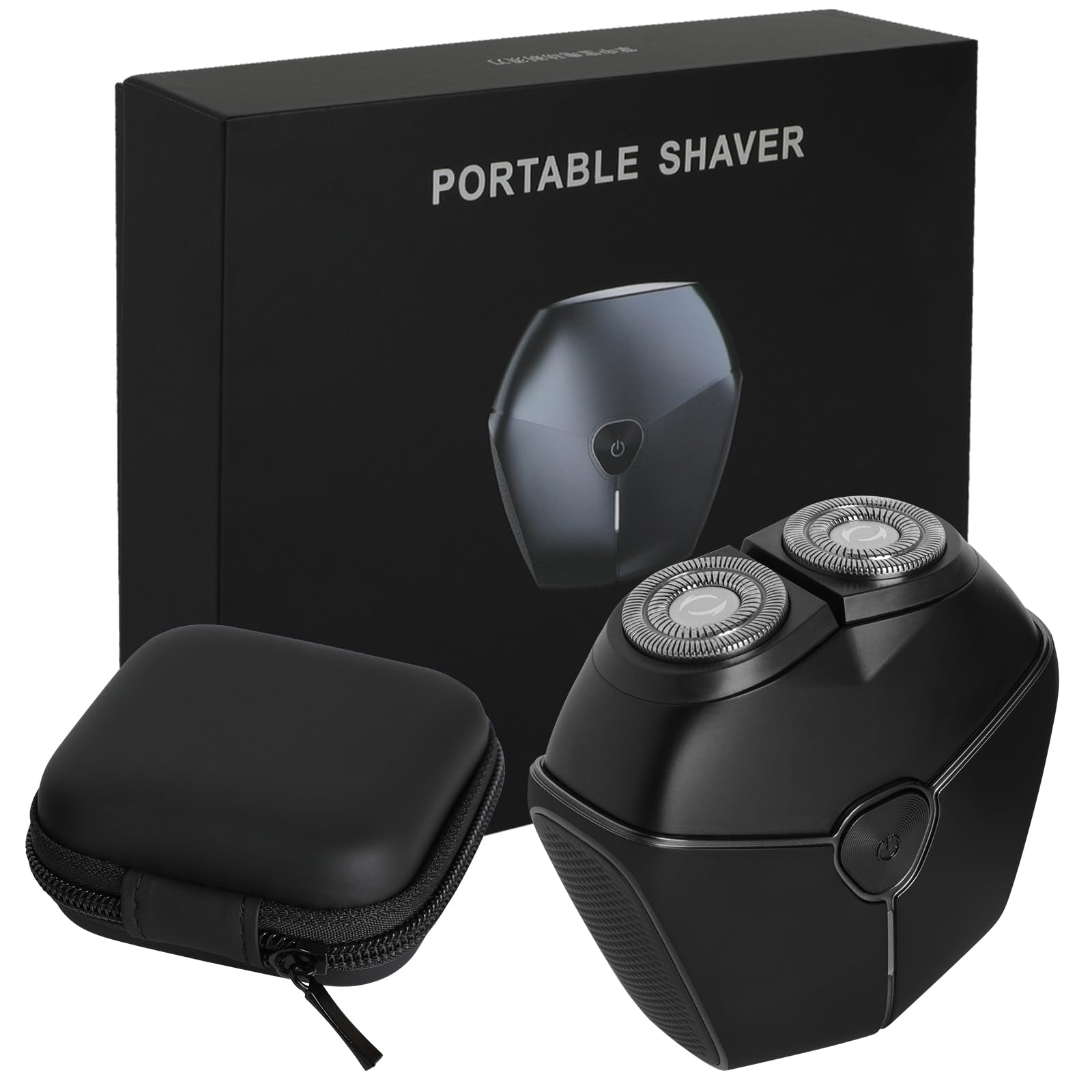 Ecojia Mini Electric Razor For Men Portable Wet And Dry Shaving Cordless Rechargeable Head Hair Shaver Ipx6 Waterproof Floating