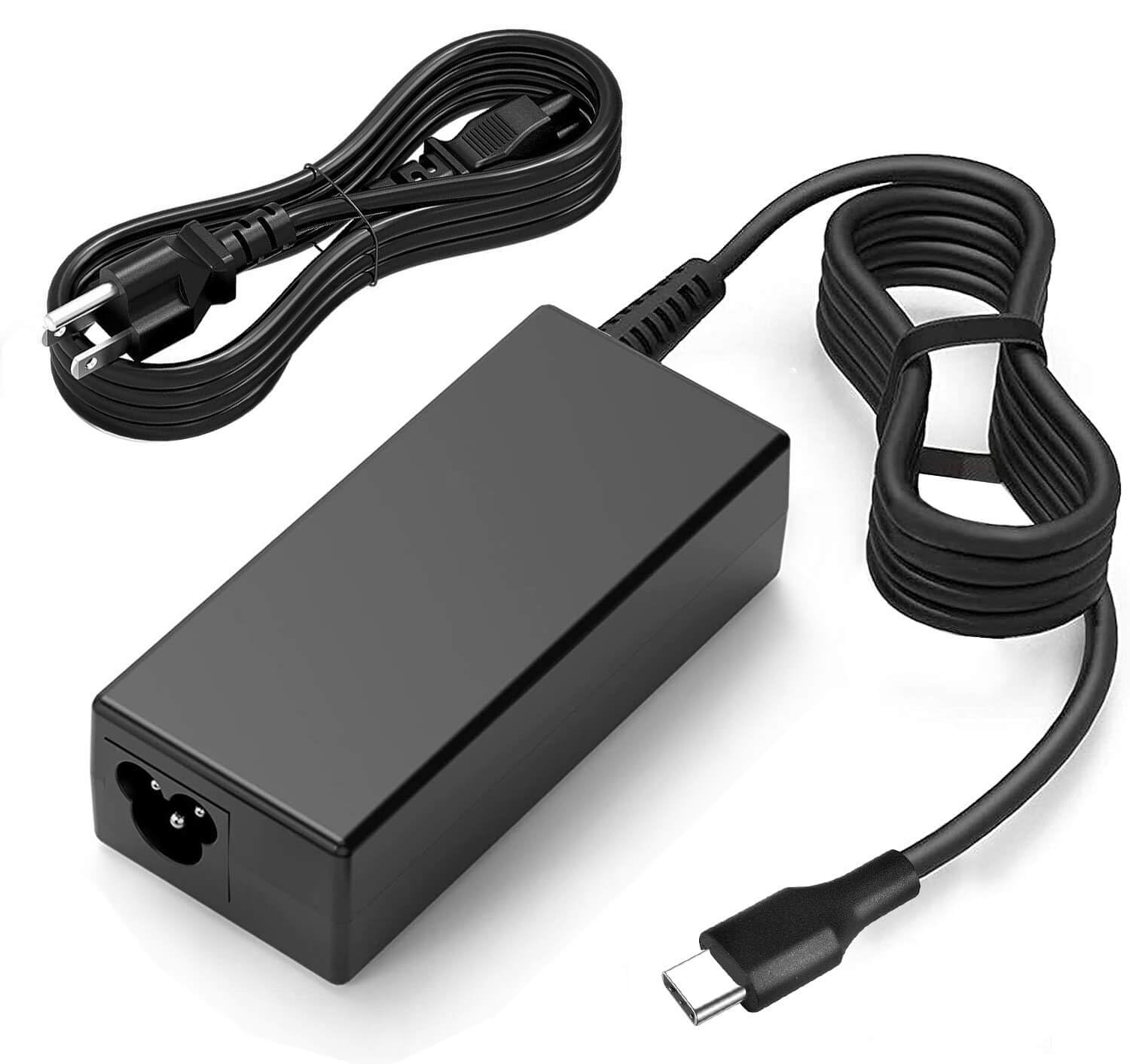 Universal 45W Chromebook Charger Usb C,Laptop Charger Type C For Hp Chromebook Charger,Replacement For Hp, Dell, Lenovo, Acer, A