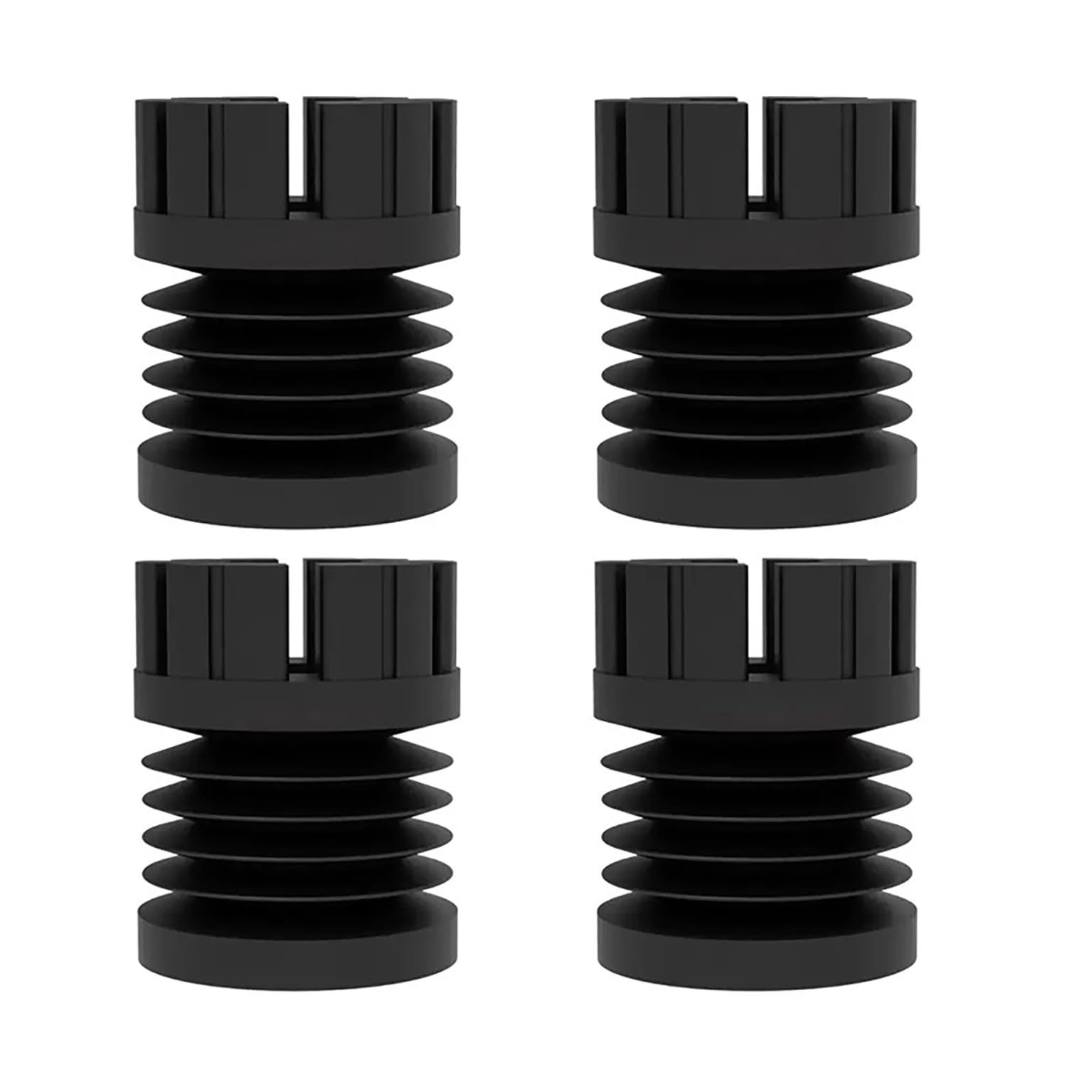 4Pcs Upgraded Anti Vibration Feet Kit For 3D Printer Lab X1/X1C/P1P/P1S, Anti Slip Shock Absorbing Pad 3D Printer Accessories Pr