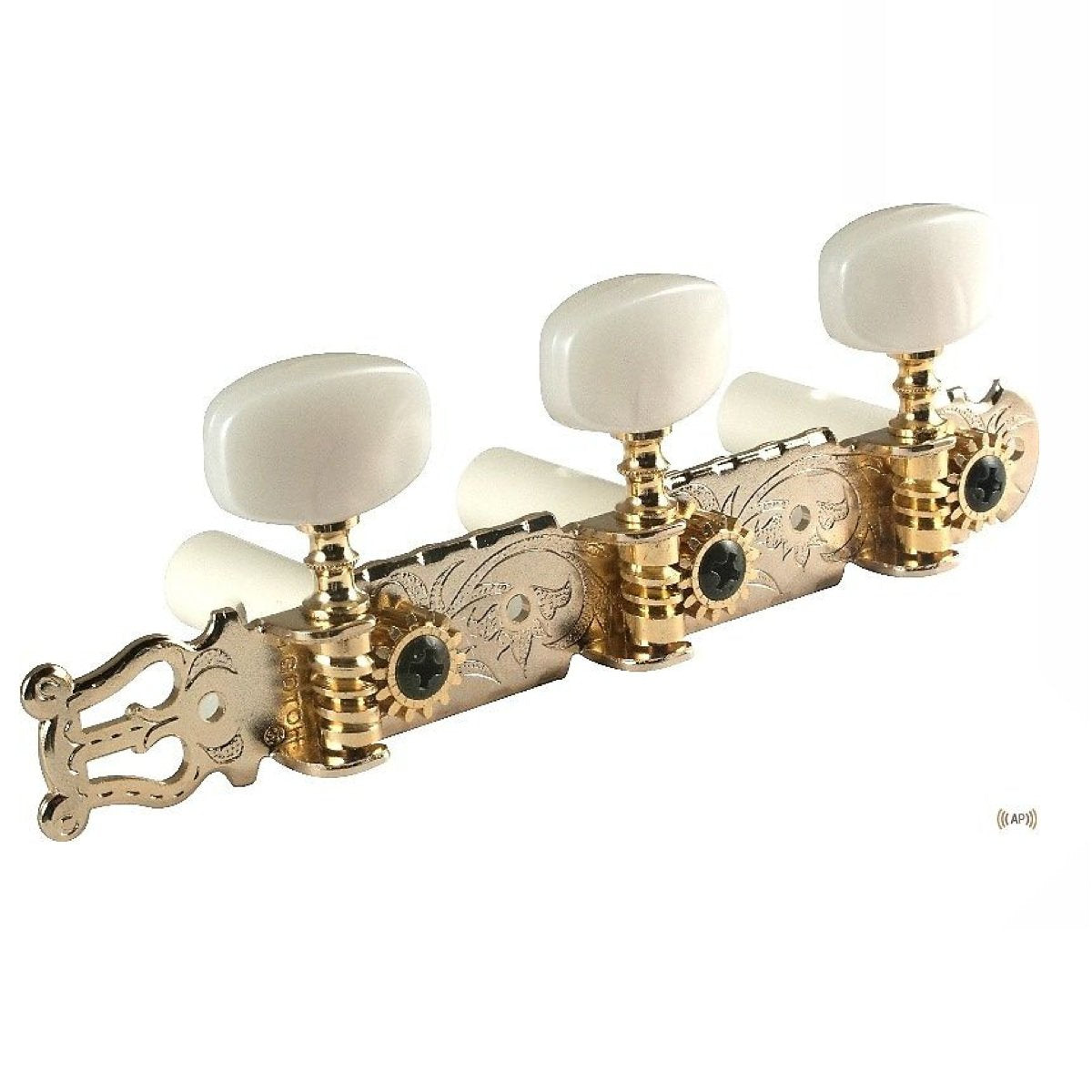 Flash Gold Lyra Type Gotoh Classical Guitar Tuners, 35G420