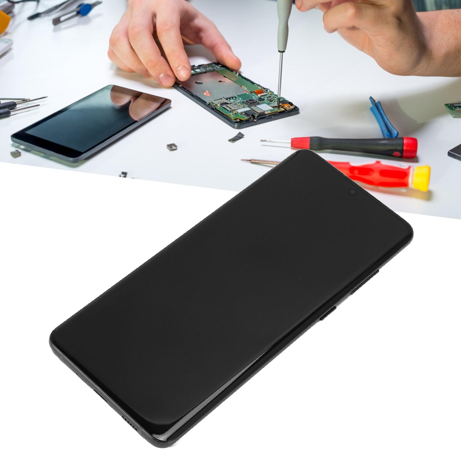 Oled Screen For Galaxy S20 Plus, Touch Screen Digitizer Assembly With Complete Repair Tool, Smartphone Screen Replacement, Finge