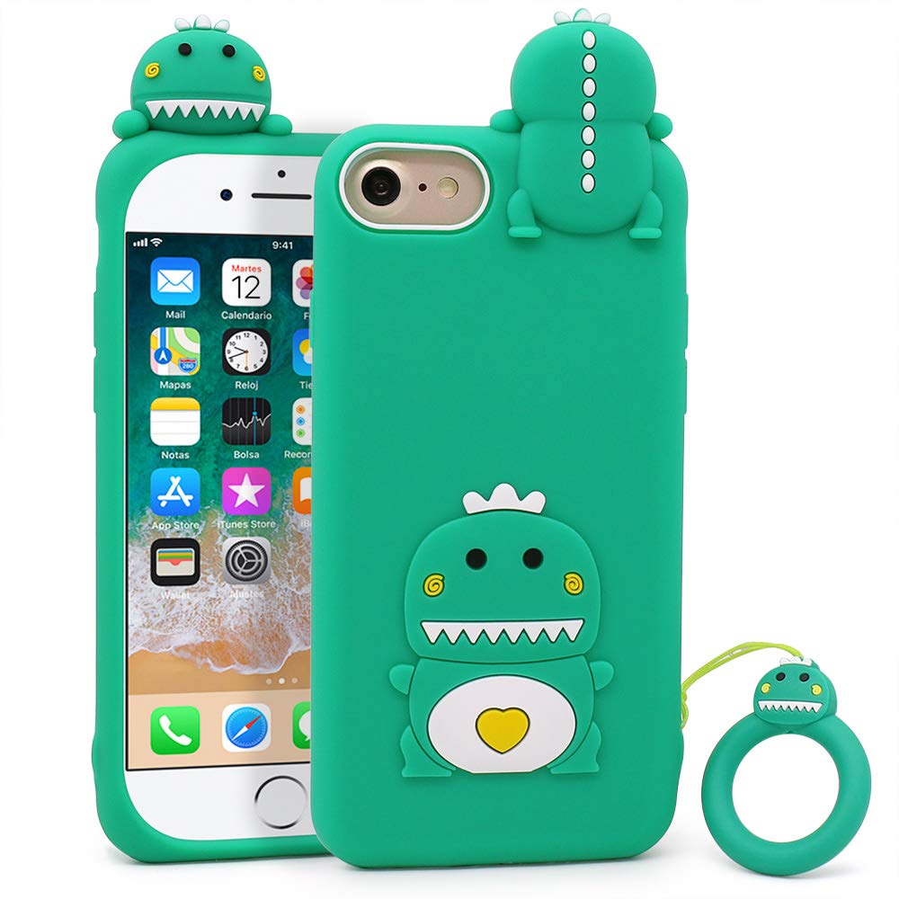 Yonocosta Cute Iphone Se 2022 Case, Iphone Se 2020 Case, Iphone 7 Case, Iphone 8 Case, Iphone 6 Case, Iphone 6S Case, Funny Litt