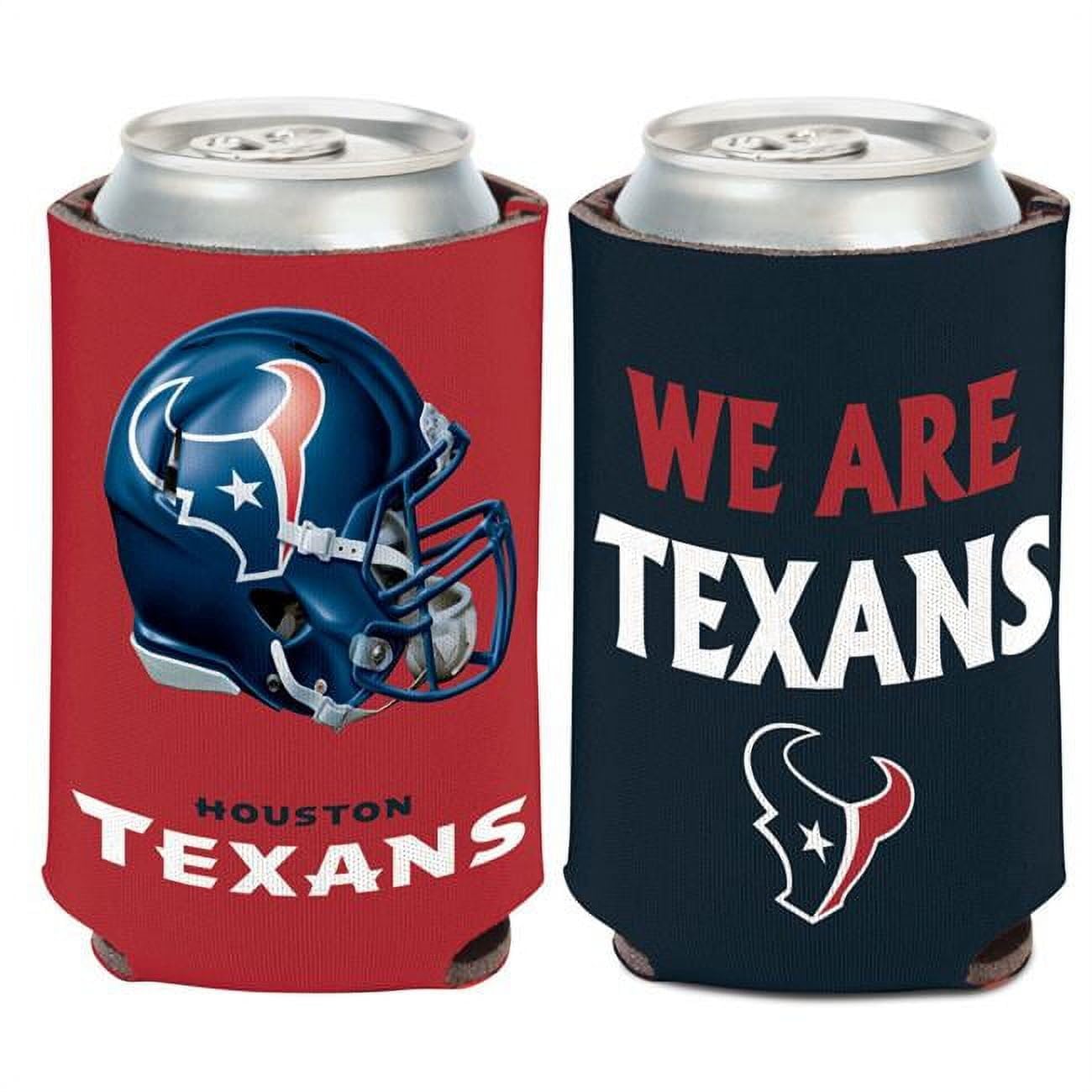 WinCraft Houston Texans Can Cooler Slogan Design