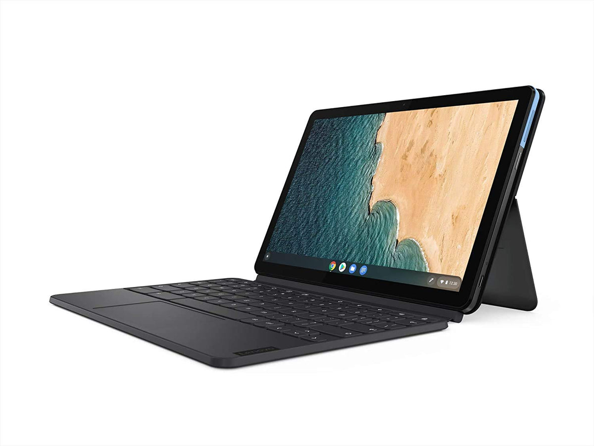Lenovo Chromebook Duet, 2 In 1, 10.1'' Wuxga (1920 X 1200) Display, Mediatek Helio P60T, 4Gb Lpddr4X Ram, 128Gb Emcp Ssd, Integr