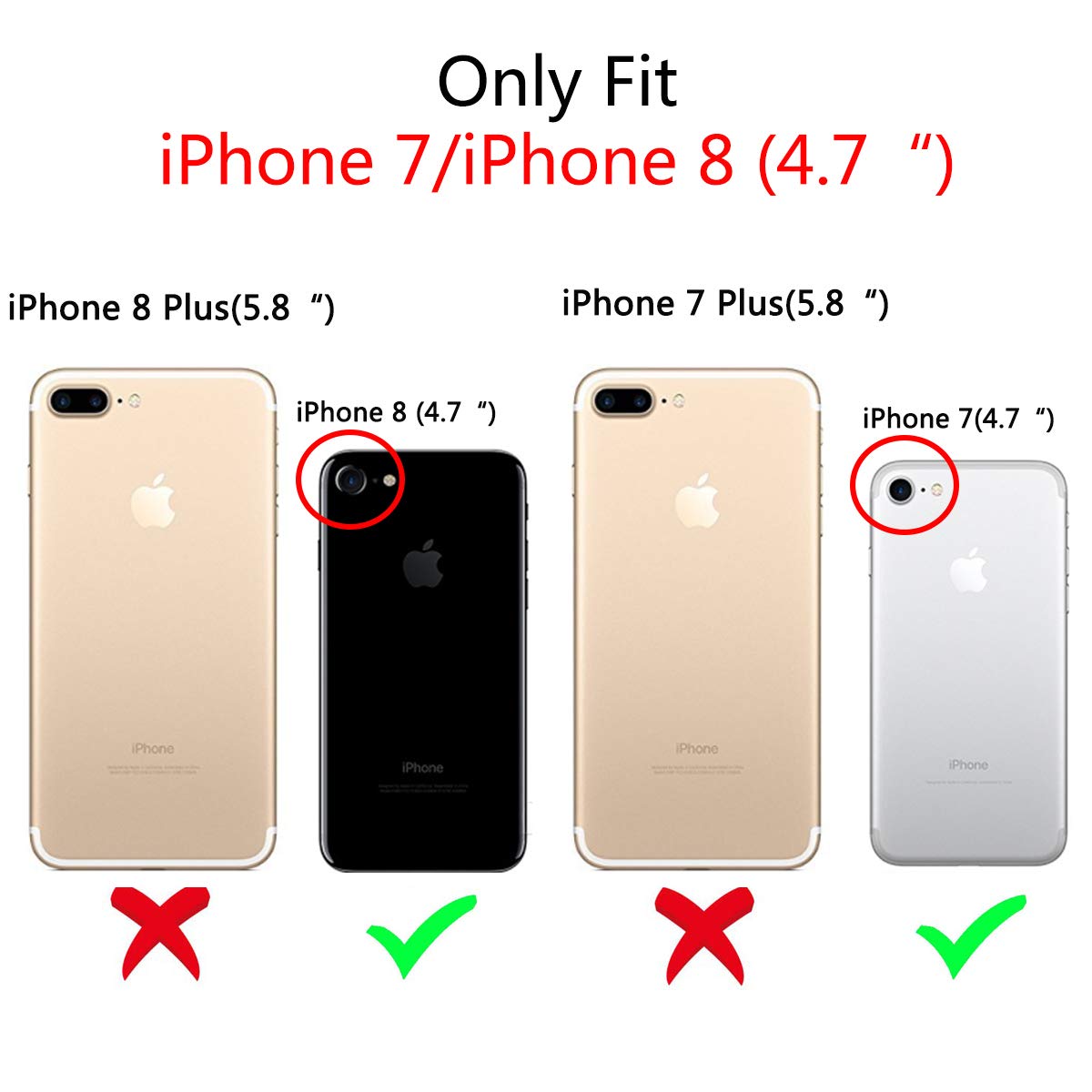 Ownest Compatible For Iphone Se 2020/Se 2022 Case,Iphone 7/8 Case With Clear Frosted Pc Back Flowers 3D Floral Girls Woman And S