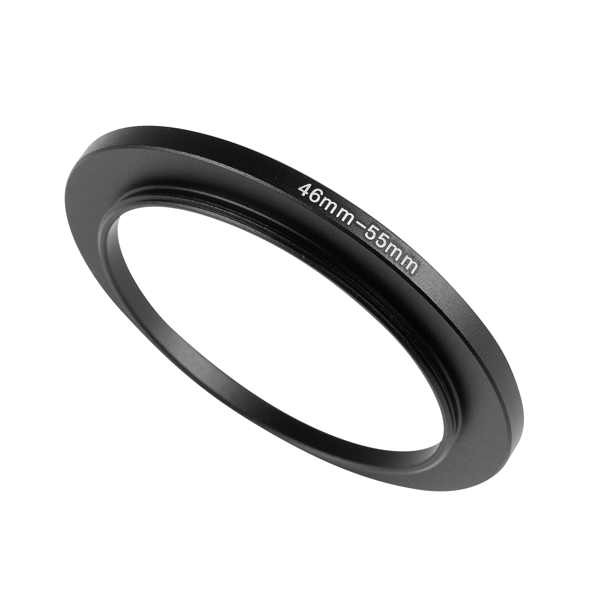 Wiiye 46Mm To 55Mm Step Up Ring Adapter,46Mm To 55Mm Step Up Filter Ring,For All Brands Uv Nd Cpl Metal Stepping Up Ring Adapter