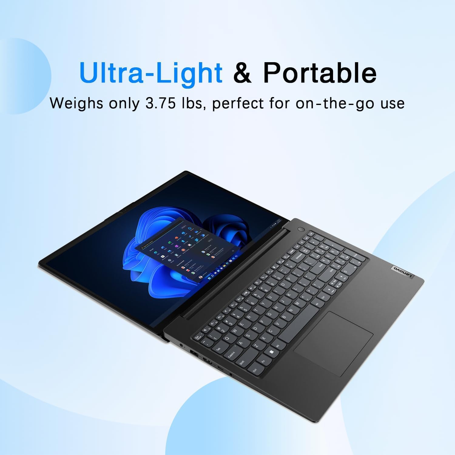 Lenovo V15 Business Fhd Laptop | 16Gb Ram | 1Tb Ssd | Intel 4-Core Processor | Ethernet Rj-45 | Military Durability | Long Batte