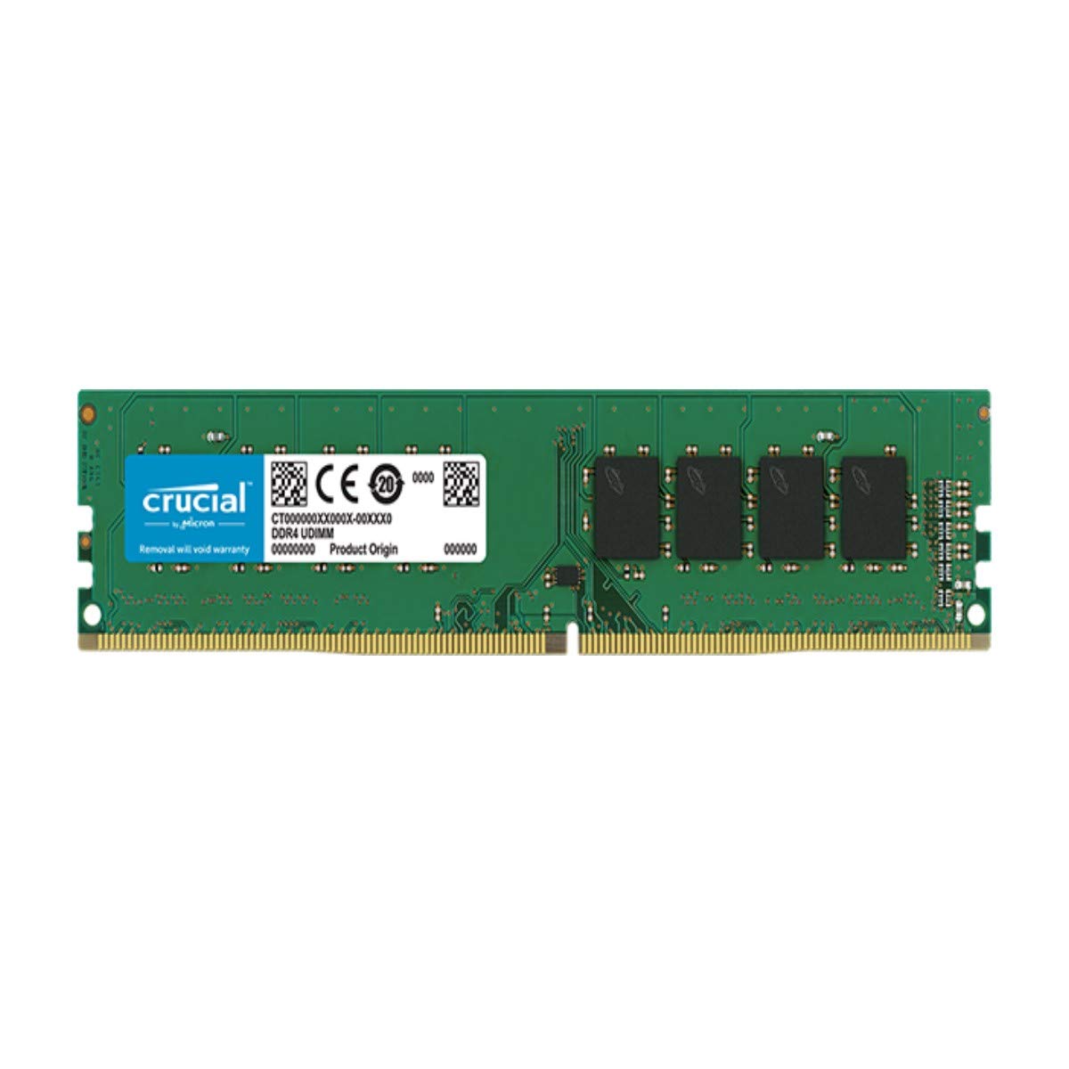Crucial 16Gb Single Ddr4 2666 Mt/S (Pc4 21300) Dr X8 Dimm 288 Pin Memory   Ct16G4Dfd8266