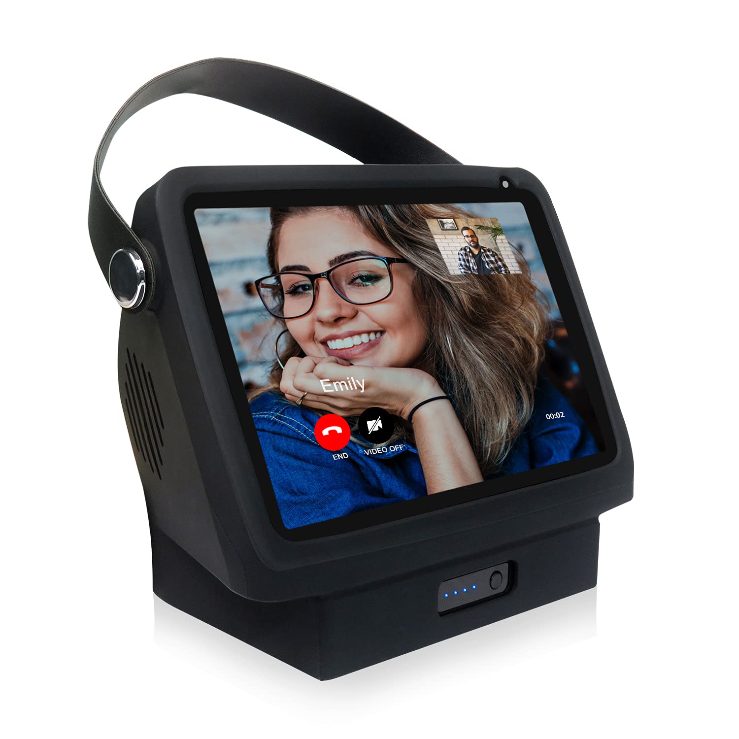 Blanou Battery Base For Show8 1St & 2Nd Gen, Portable Show8 1St Or Show8 2Nd Gen Charger, Xiaodu Smarts Speaker Battery Stand 15