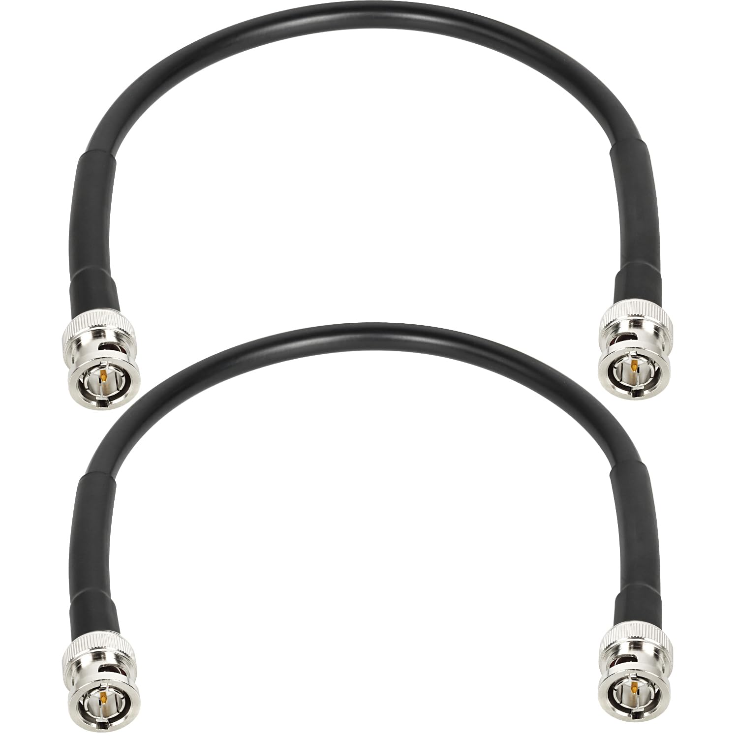 Xrds  Rf Sdi Cable 1Ft, Hd Sdi Cable 75 Ohm Bnc Male To Bnc Male Video Coaxial Cable For Video Surveillance Camera Cctv System 2