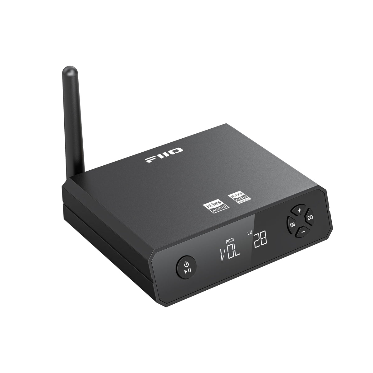 Fiio Br13 Hifi Bluetooth 5.1 Music Receiver Long Range Bluetooth Adapter With Usb Dac, Ldac/Aptx Low Latency, Oled Display & Rca Optical Coaxial Output For Home Stereo,Pc/Tv