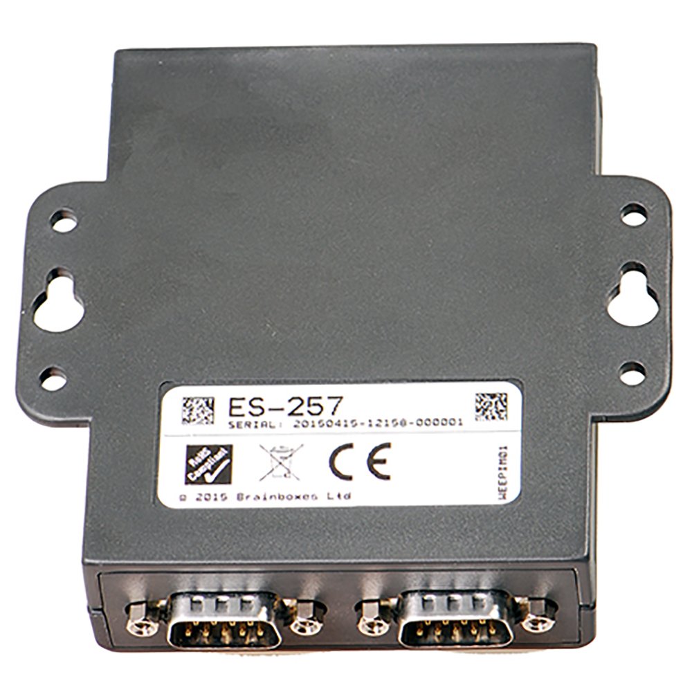 Brainboxes   Device Server   2 Ports   10Mb Lan, 100Mb Lan, Rs 232 (Es 257)