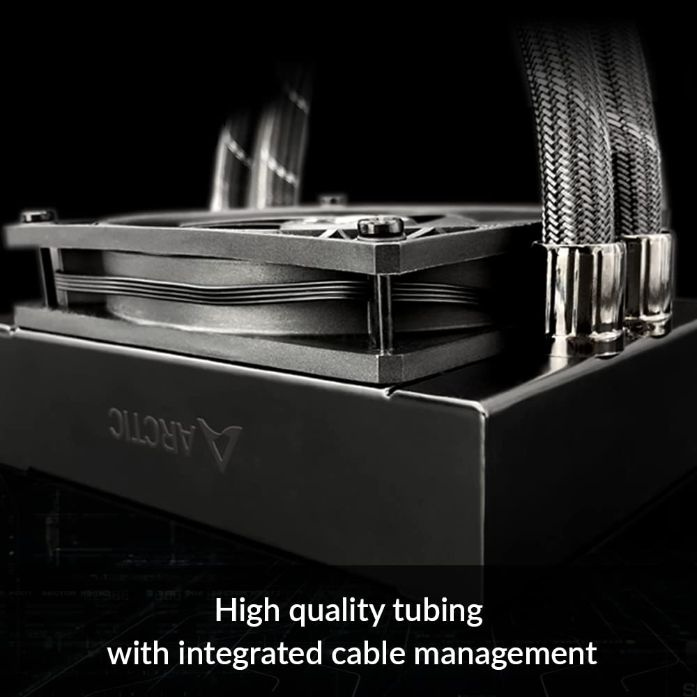 Arctic Liquid Freezer Ii 420   Multi Compatible All In One Cpu Aio Water Cooler, Compatible With Intel & Amd, Efficient Pwm Cont