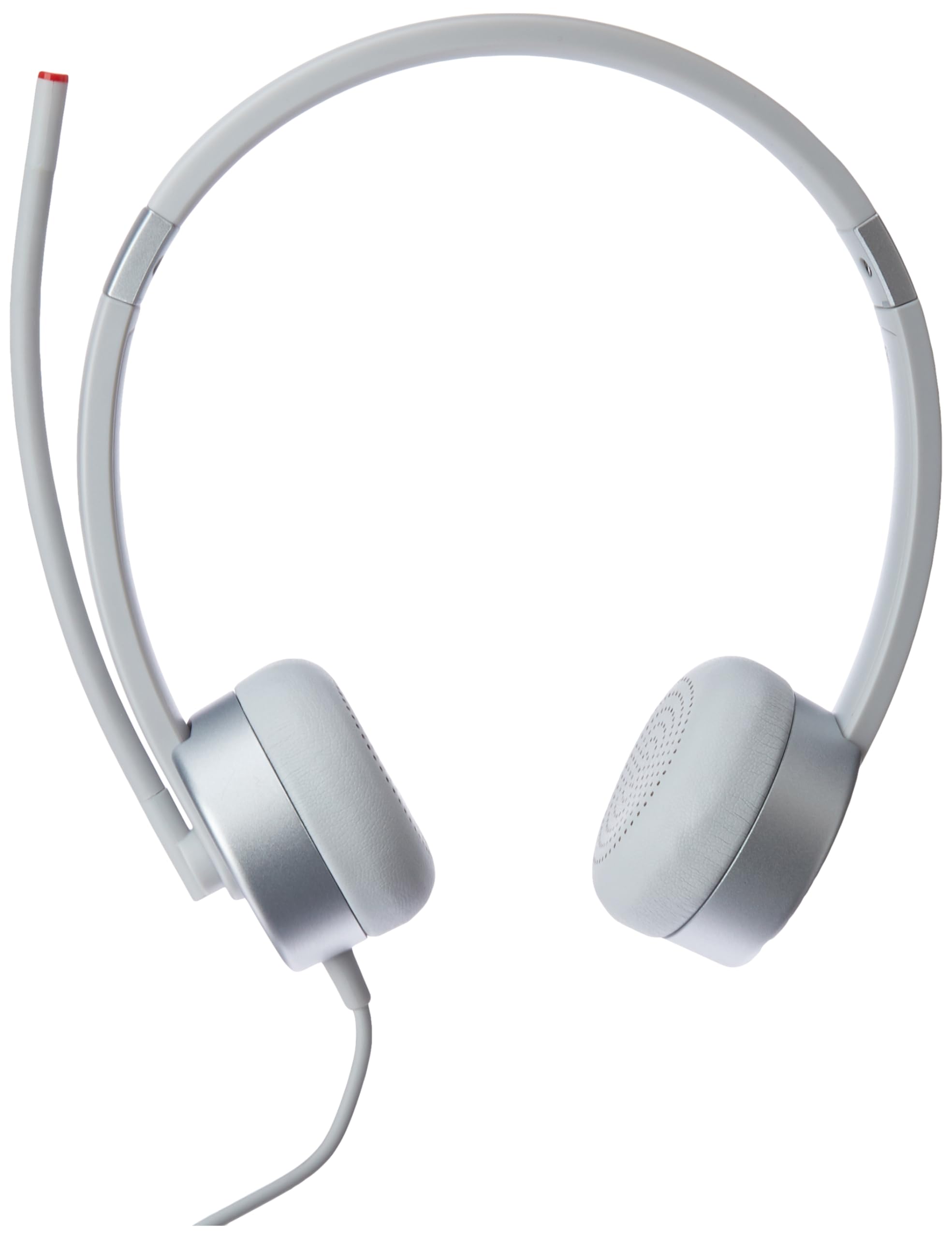 Lenovo 100 Stereo Analog Headset, 3.5Mm, 180 Boom Microphone, Memory-Foam Earcups, Gxd1B60597, Cloud Grey