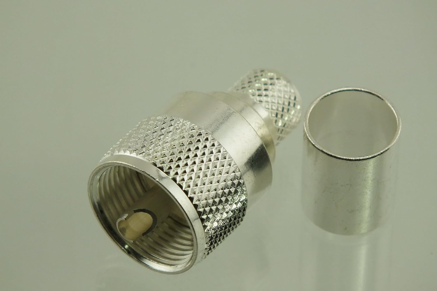 W5Swl Brand Premium Series Coax Connector Uhf Pl-259 Pl259 Male Crimp Fits Rg-8 Rg-213 9913 And Lmr400 Type Cable 2-Pack