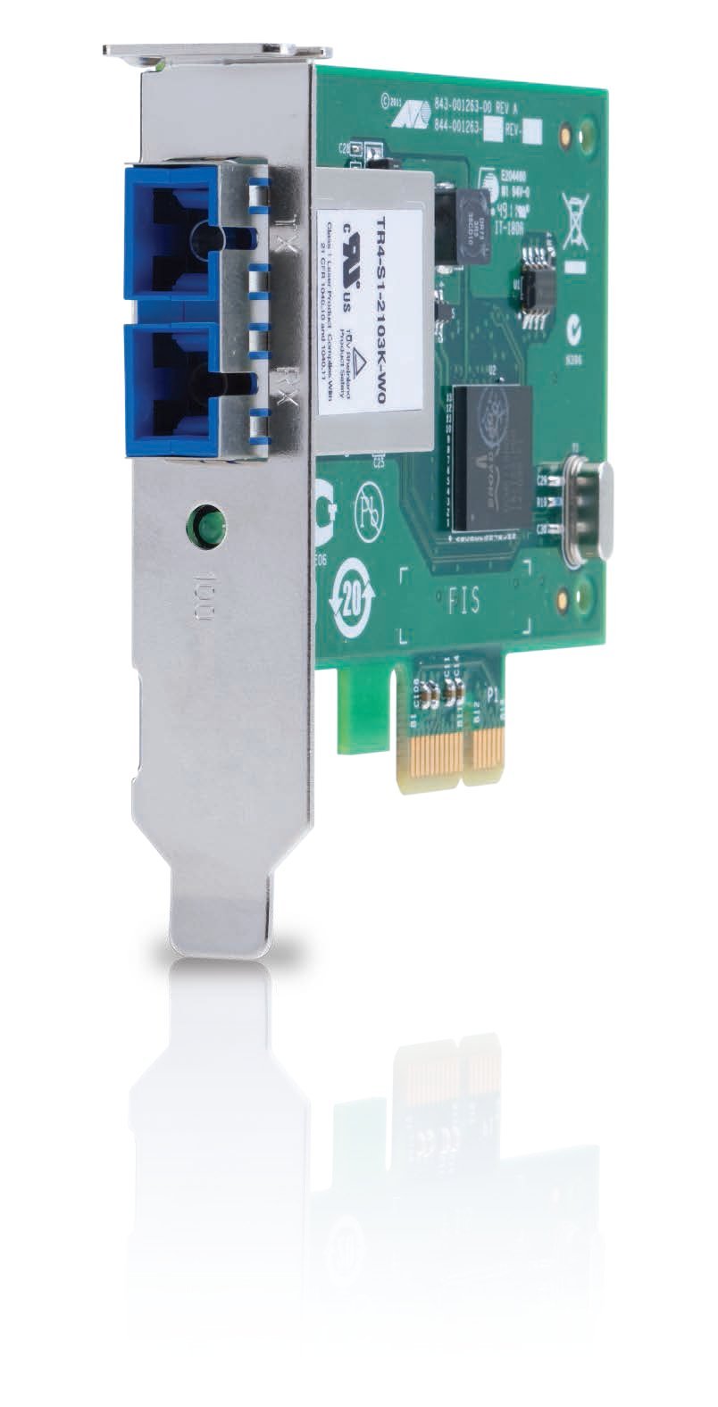 Allied Telesis 1000SX ST PCI Express x1 Adapter Card (AT-2911SX/ST-901)