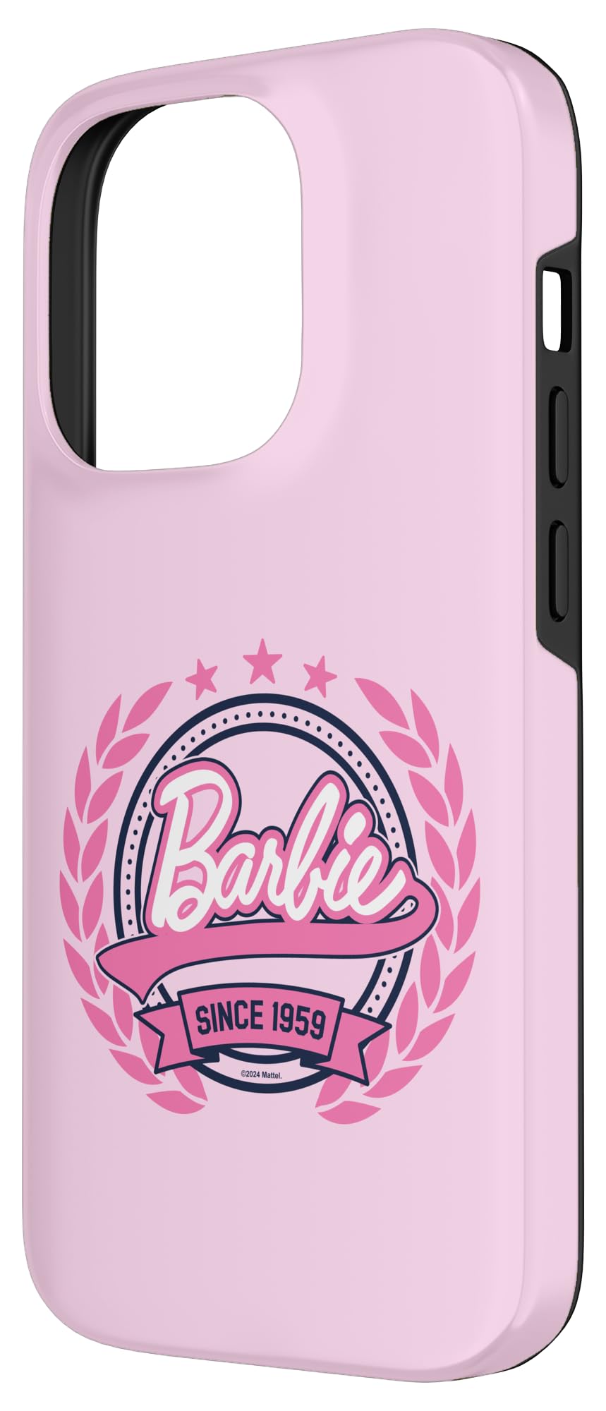 Iphone 14 Pro Barbie   Varsity Collegiate Seal Since 1959 Logo Case