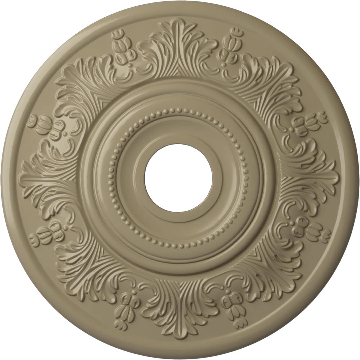 Ekena Millwork Cm20Vigdf Vienna Ceiling Medallion, 20''Od X 3 1/2''Id X 1 1/2''P, Hand Painted Gobi Desert
