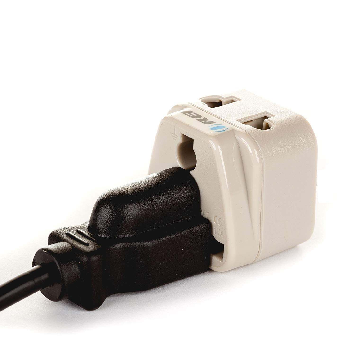 Orei Us To Switzerland, Rwanda, Liechtenstein (Type J) Travel Adapter Plug - 2 In 1 - Ce Certified - Rohs Compliant - 4 Pack - W