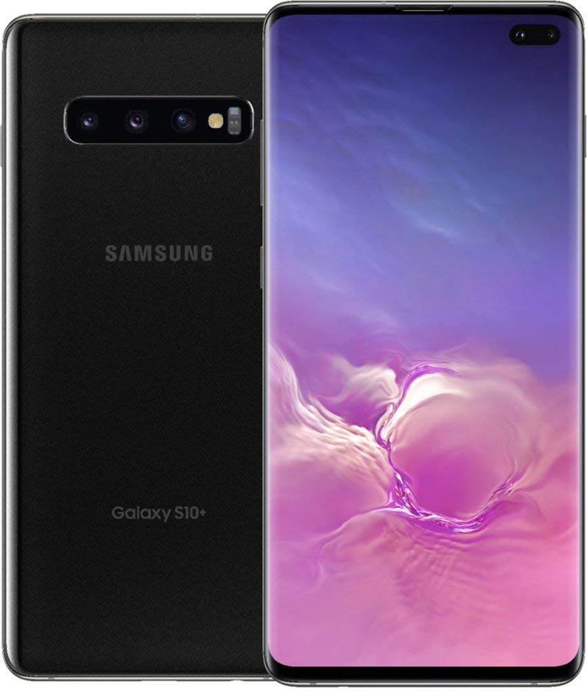 SAMSUNG Galaxy S10+ Plus (128GB, 8GB) 6.4 AMOLED, Snapdragon 855, IP68 Water Resistant, 4G LTE (Fully Unlocked US Model for TM