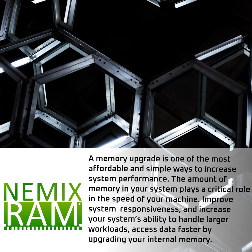 Nemix Ram 16Gb (1X16Gb) Ddr4 2400Mhz Pc4 19200 2Rx8 1.2V Cl17 288 Pin Ecc Udimm Compatible With Dell Poweredge T30 Unbuffered Memory