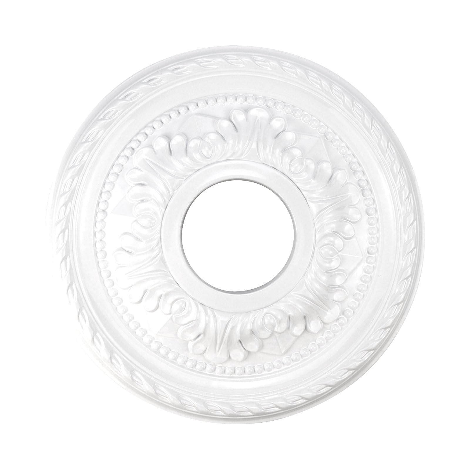 Crapyt Ceiling Medallions For Chandeliers Ceiling Fan Medallion For Living Room, Dining Room, Shopping Mall, Bedroom 12.2'' Ligh