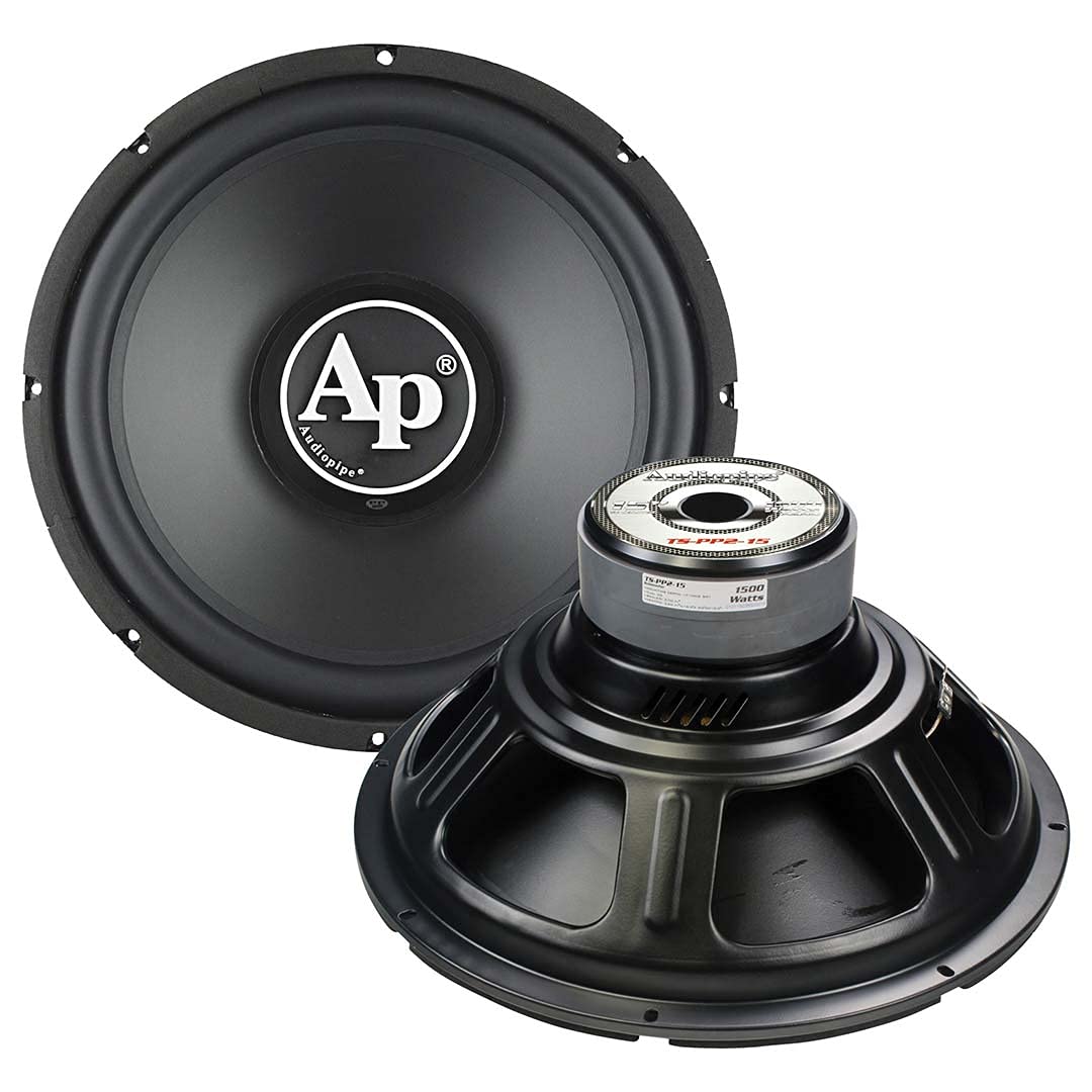 Audiopipe TSPP215 15 Woofer 500w Rms/1500w Max Single 4 Ohm Voice Coil