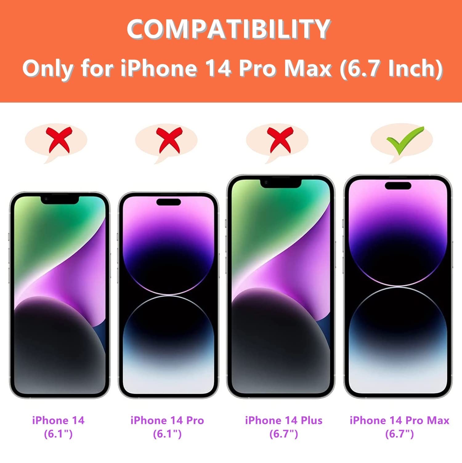 Icovercase For Iphone 14 Pro Max Wallet Case With Credit Card Holder And Wrist Strap, Rfid Blocking Genuine Leather Flip Magneti