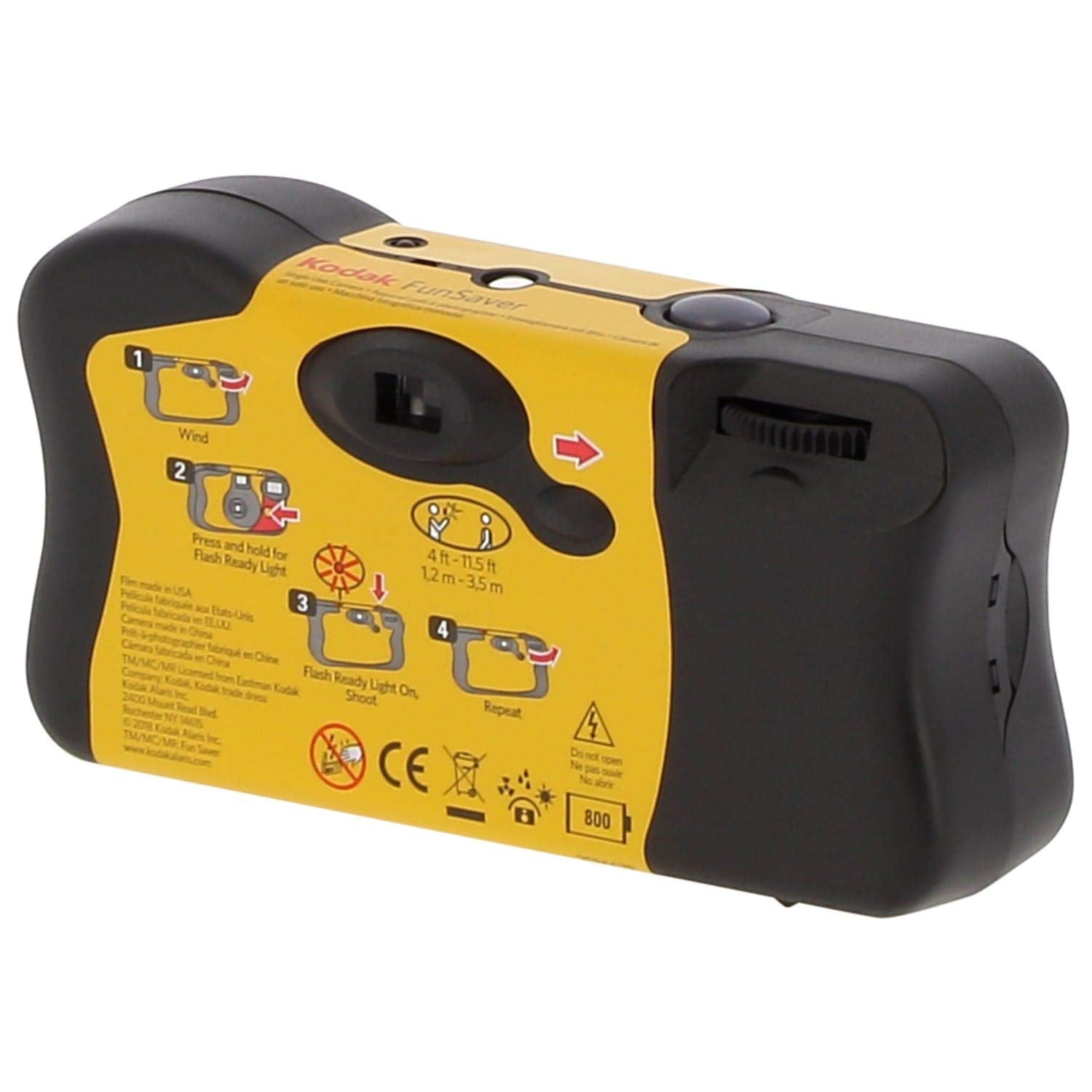 Kodak Funsaver 35Mm Single Use Camera W/ Flash