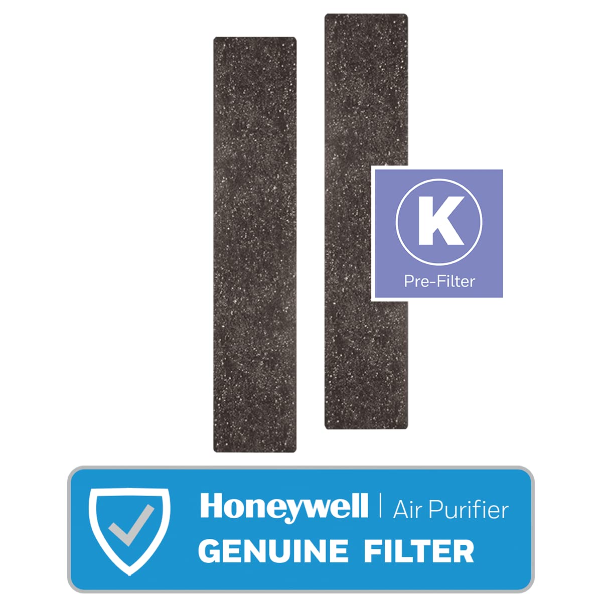 Honeywell Hrf-K2 Household Odor & Gas Reducing Pre-Filter (Filter K) - 2 Pcs - For Air Purifier