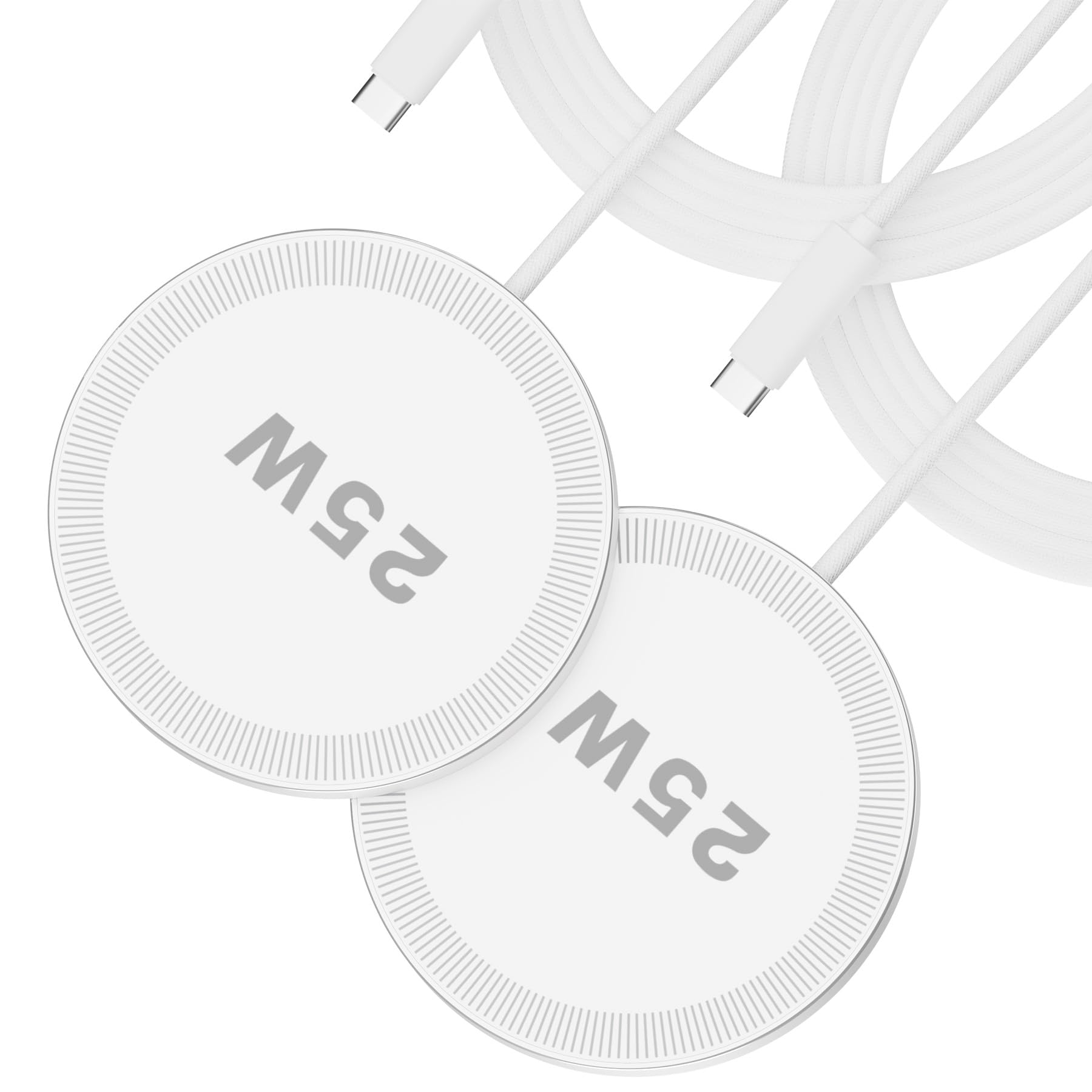 25W Magnetic Portable Fast Wireless Charging Pad for Apple iPhone Series