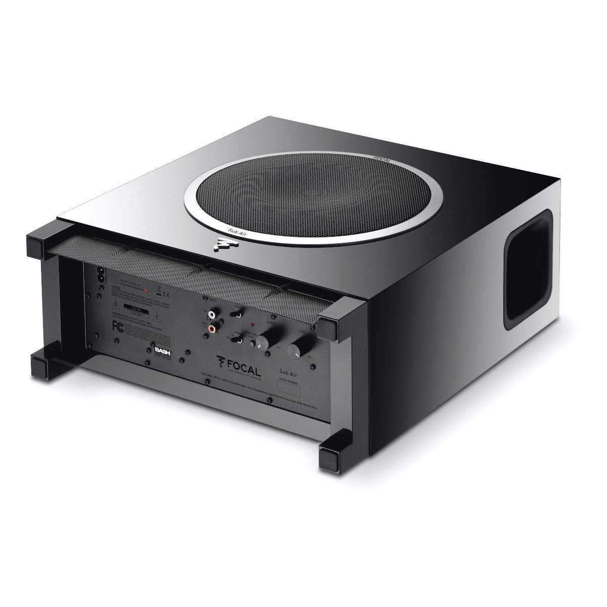 Focal Sub Air Flat Bass Reflex Subwoofer W/ Integrated 150W Bash Amplifier