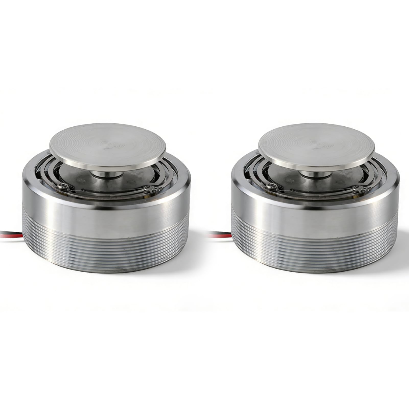 Resonance Speaker 2Pcs 2Inch All Frequency Resonance Speaker, 4O 25W Resonance Speaker Vibration Strong Bass Louderspeaker, Stur